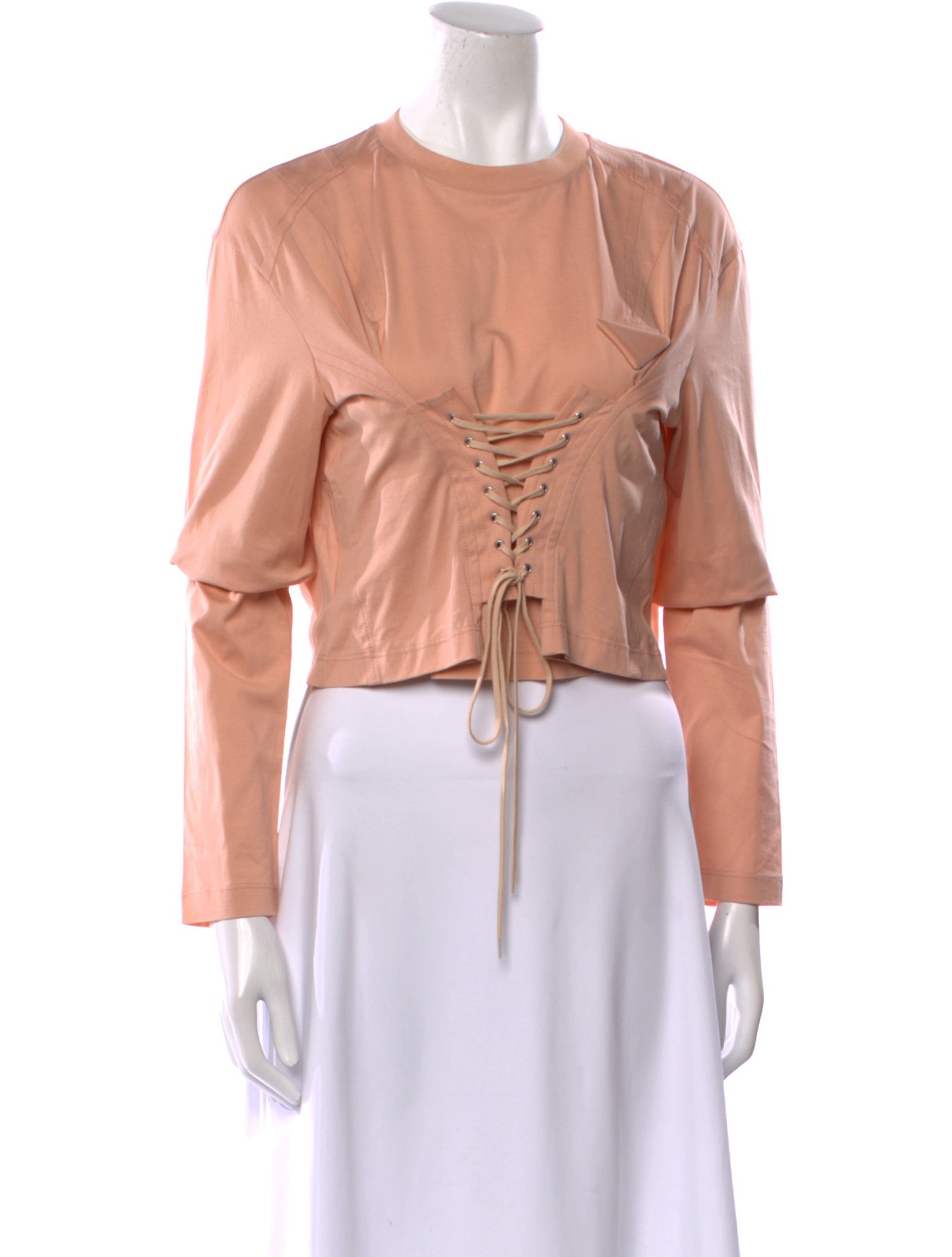 Prada 2022 Crew Neck Crop Top w/ Tags