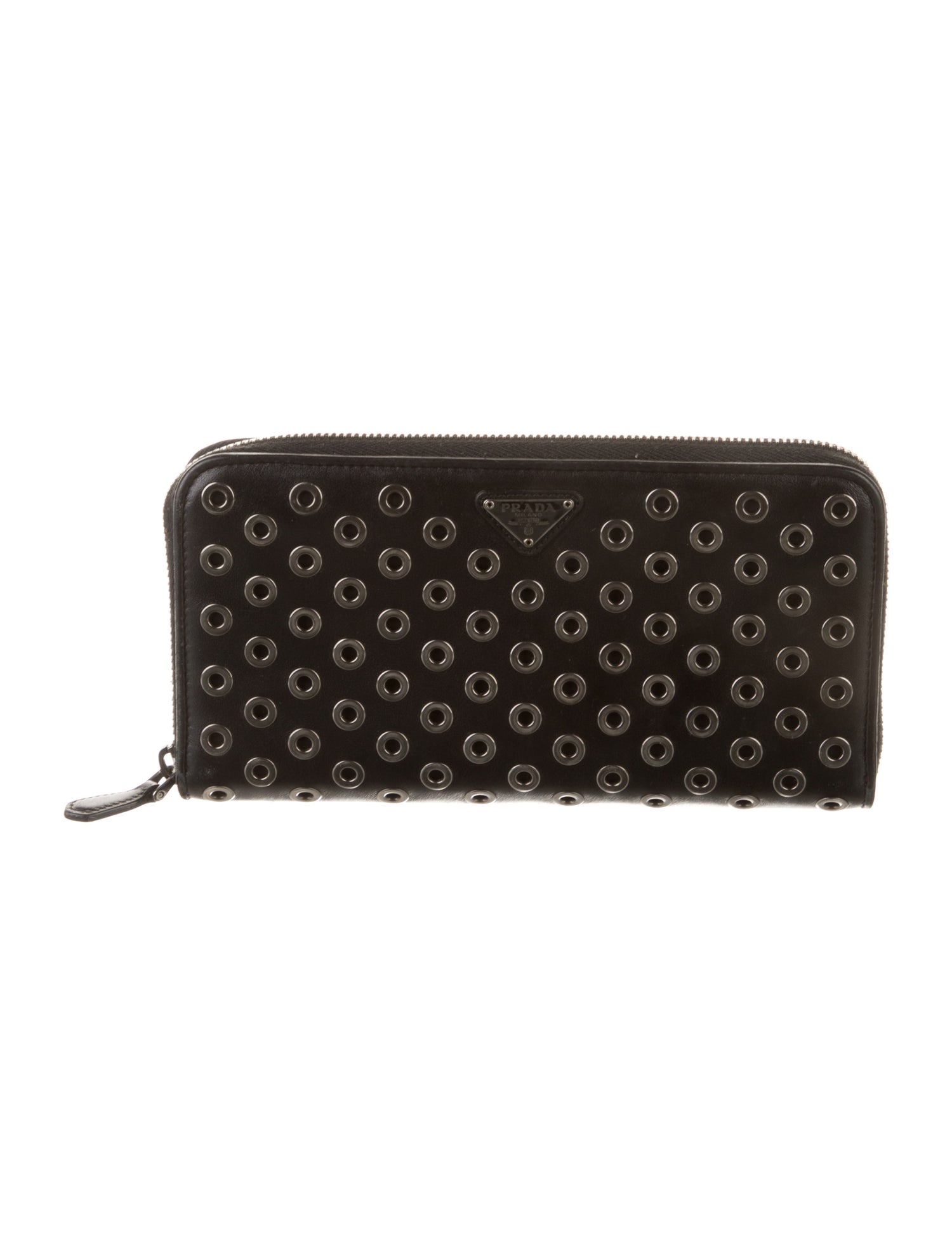 Prada Soft Calf Leather Continental Wallet