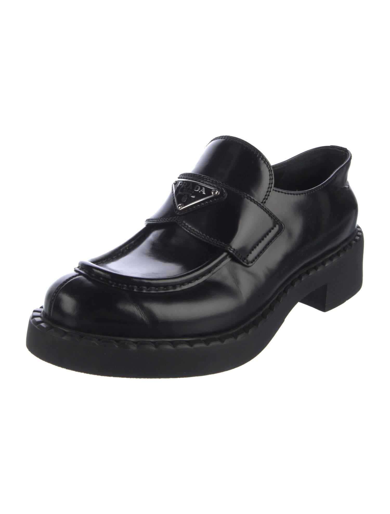 Prada Patent Leather Oxfords