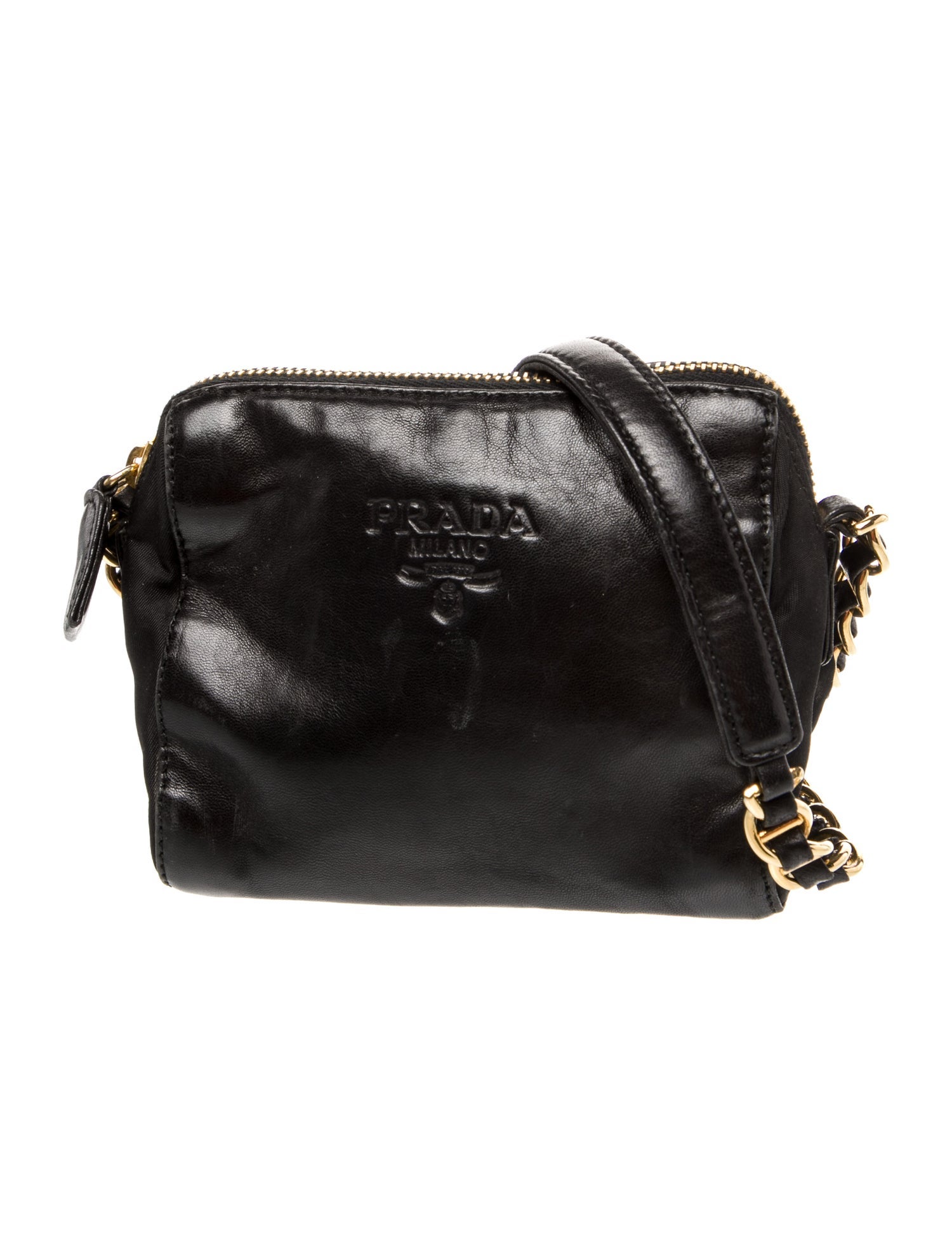 Prada Nappa Leather Crossbody Bag