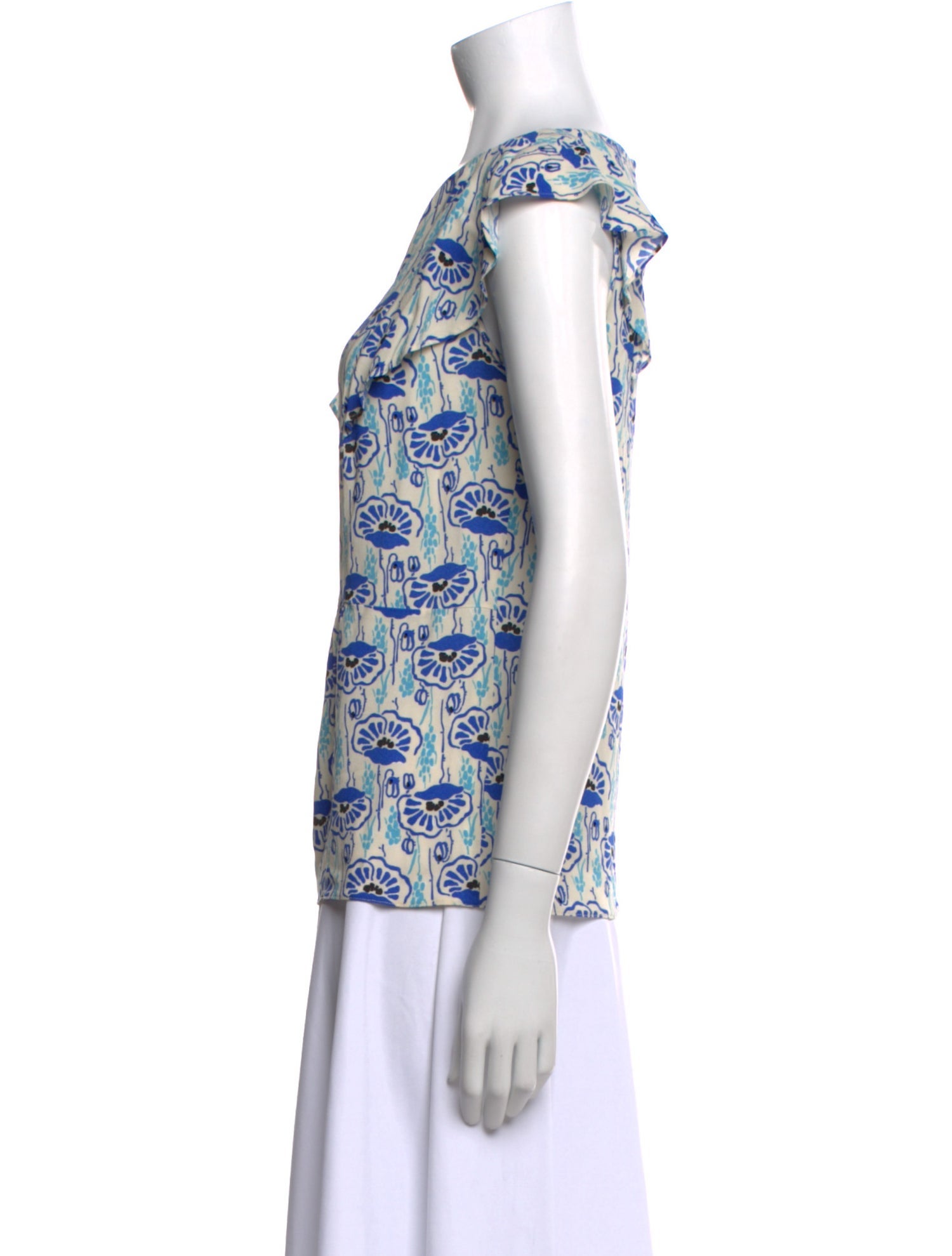 Prada 2017 Printed Blouse