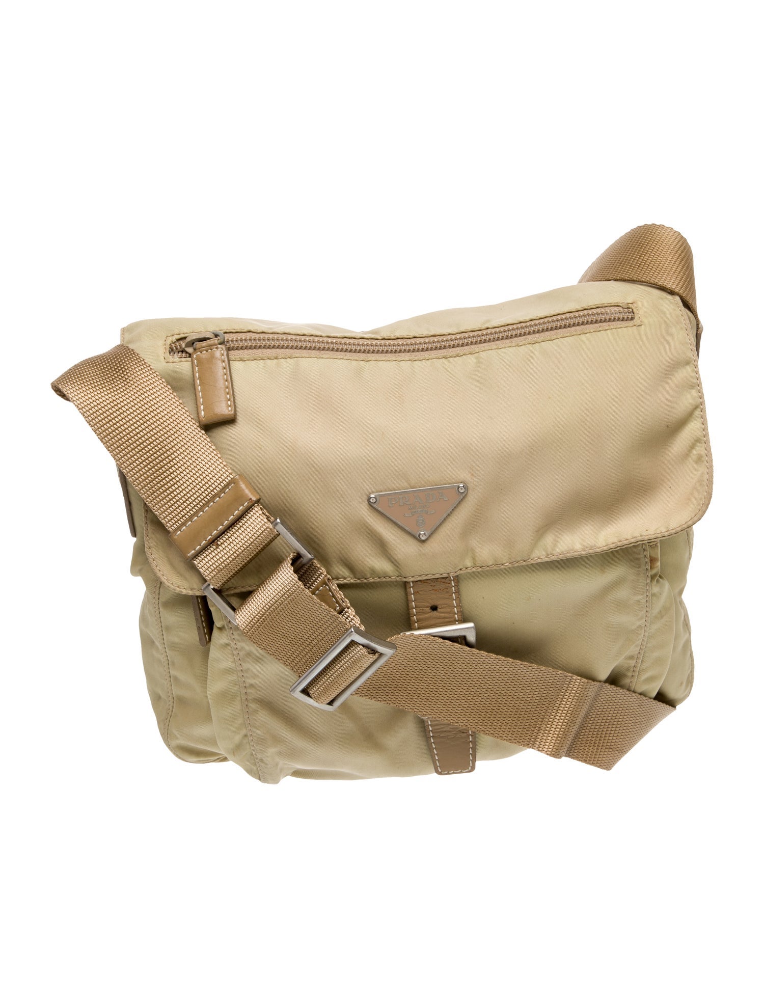 Prada Tessuto Nylon Messenger Bag