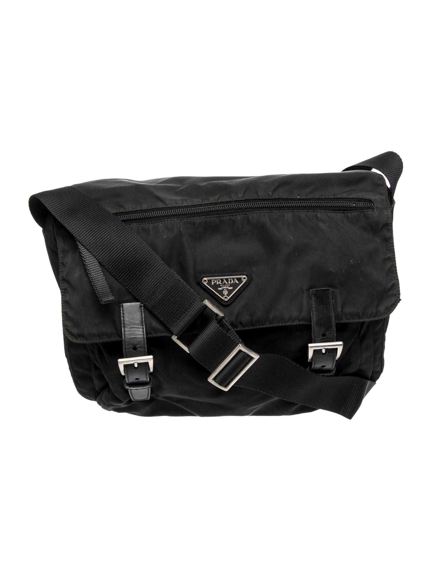 Prada Tessuto Nylon Messenger Bag