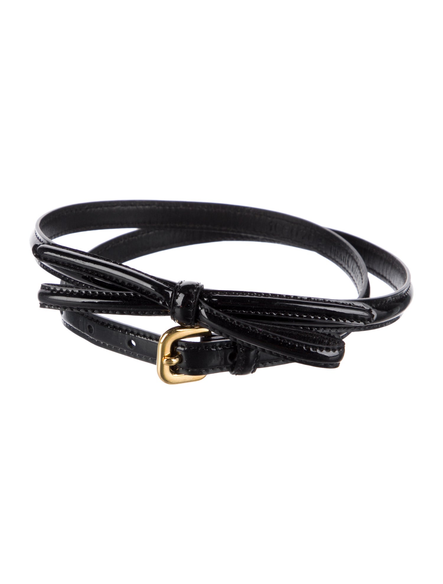 Prada Patent Leather Waist Belt