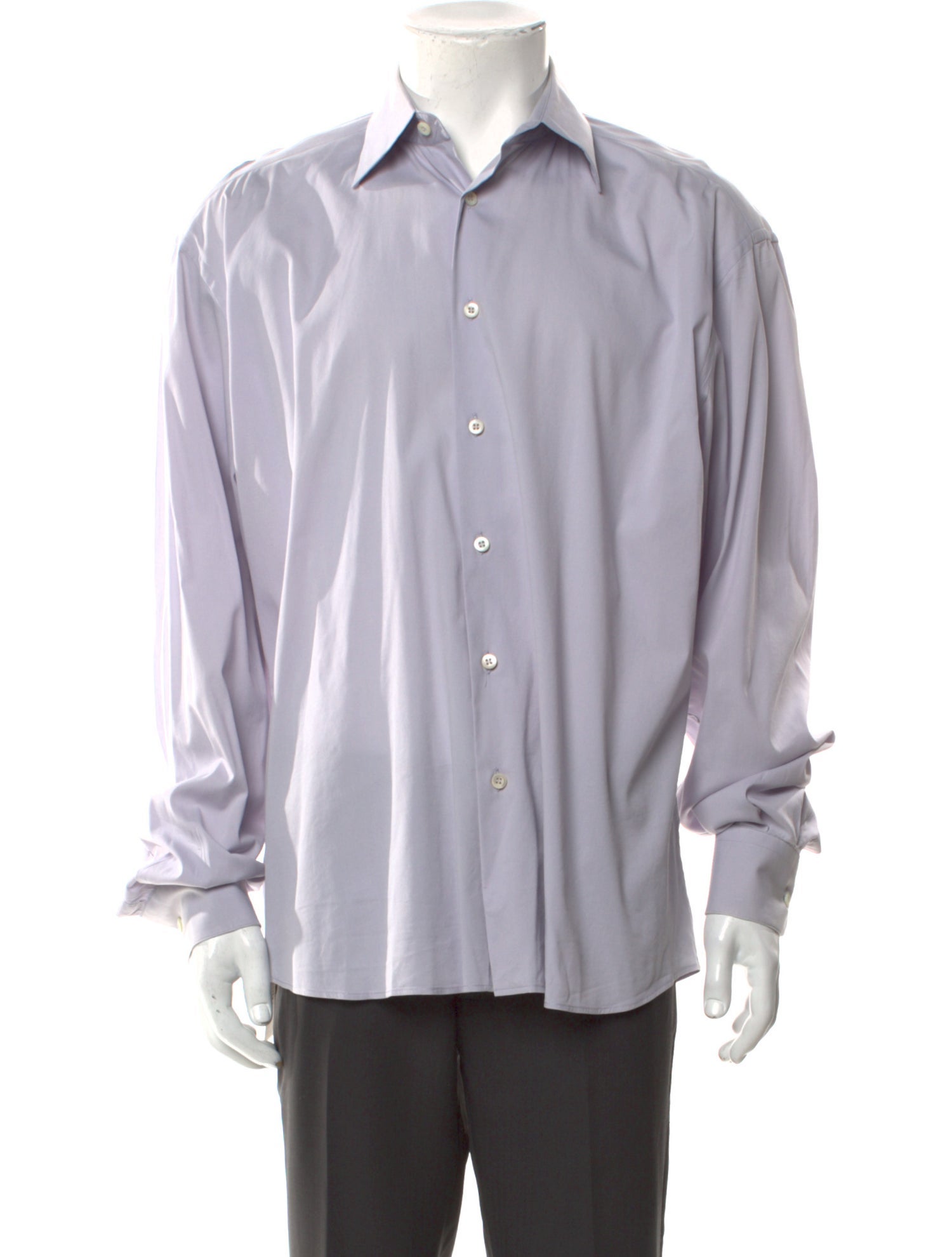 Prada Late 2000's - Early 2010's Long Sleeve Dress Shirt