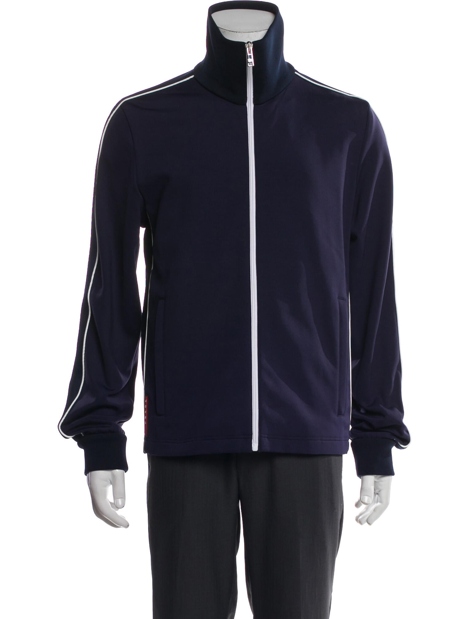 Prada 2017 Striped Windbreaker