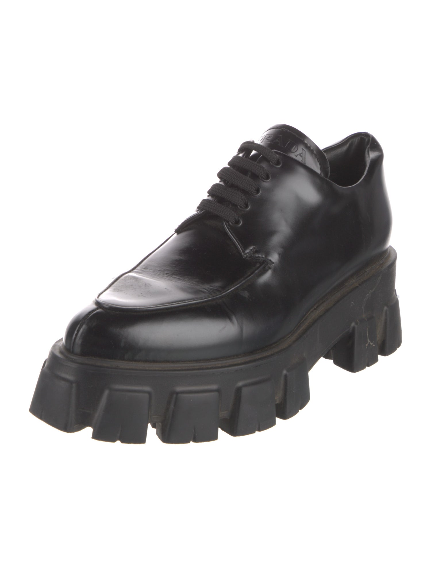 Prada Patent Leather Oxfords