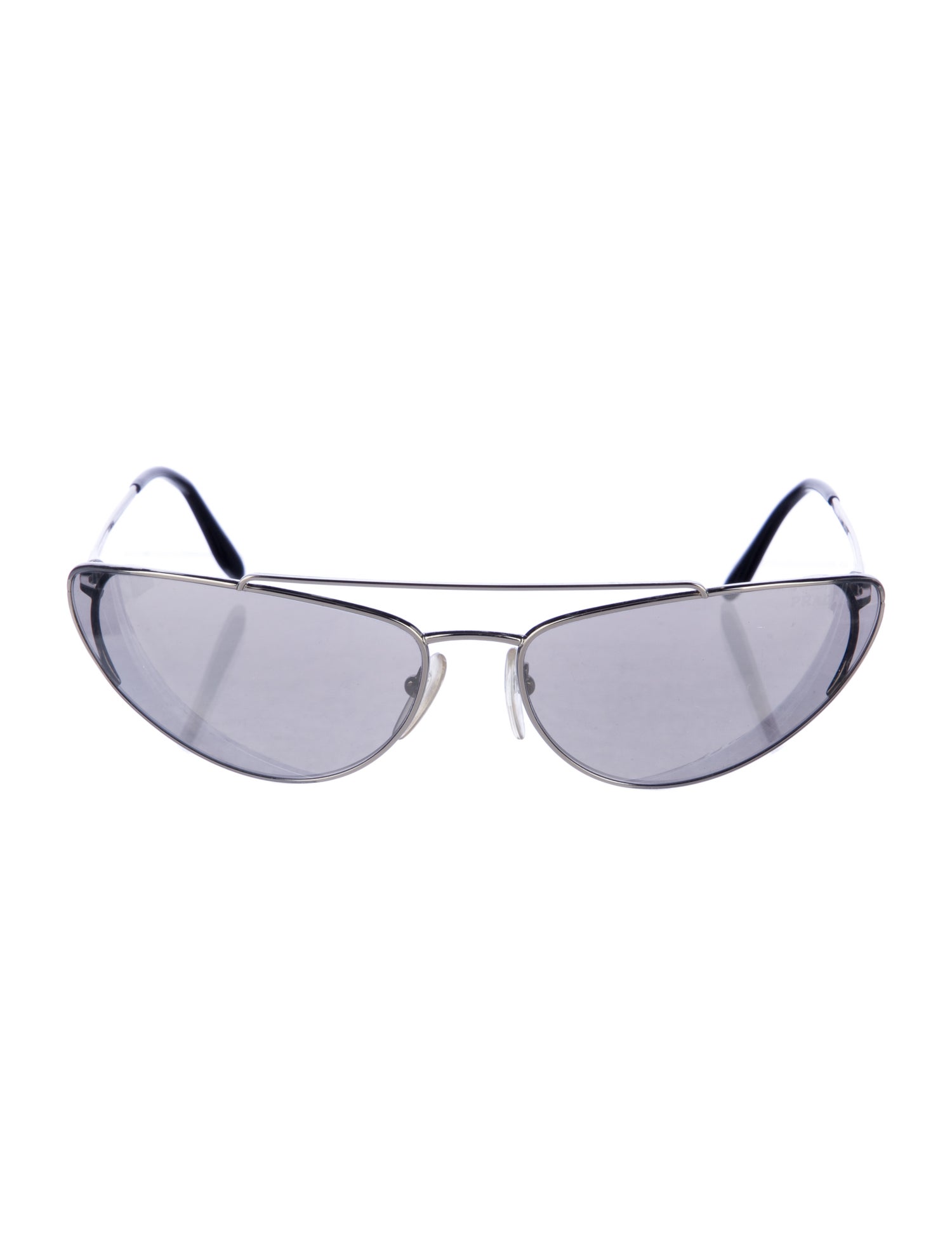 Prada Cat-Eye Mirrored Sunglasses