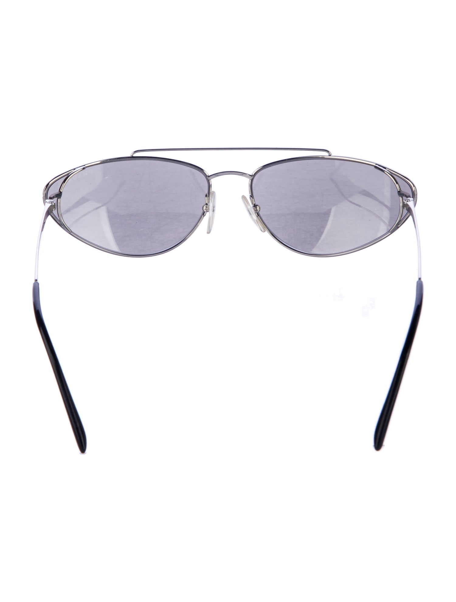 Prada Cat-Eye Mirrored Sunglasses