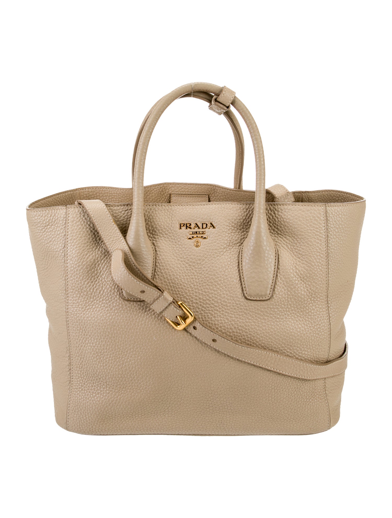 Prada Vitello Daino Leather Tote