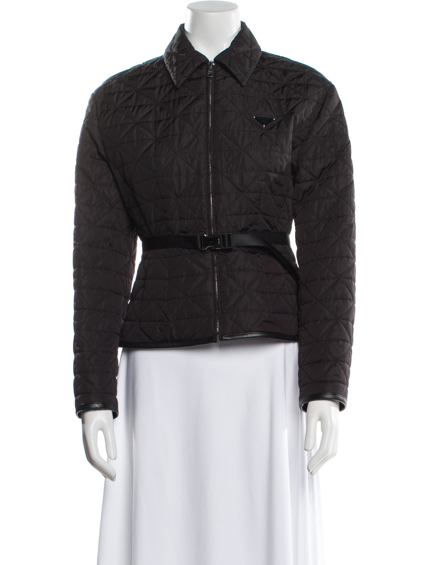 Prada 2022 Holiday Re-Nylon Denim Jacket