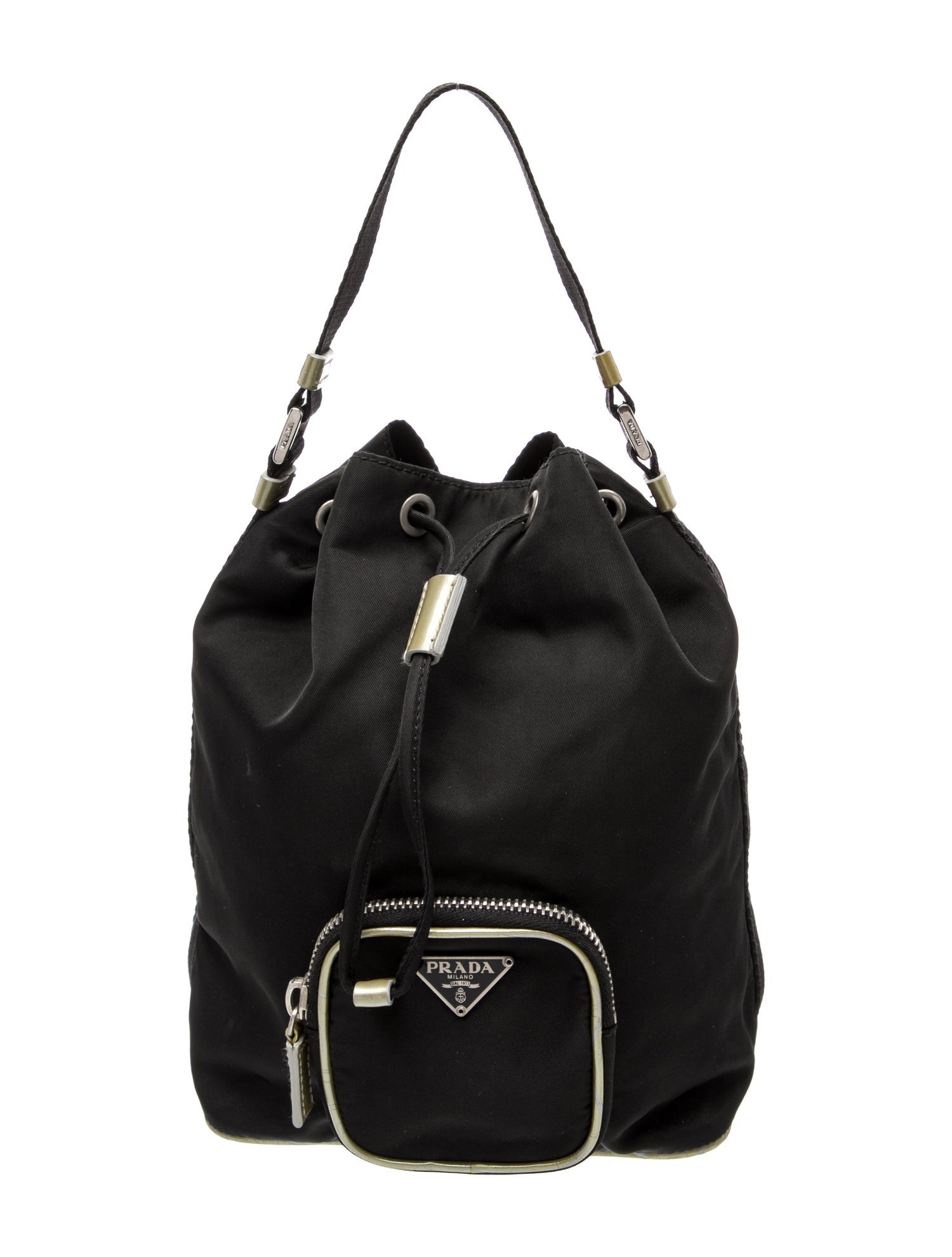 Prada Tessuto Nylon Bucket Bag