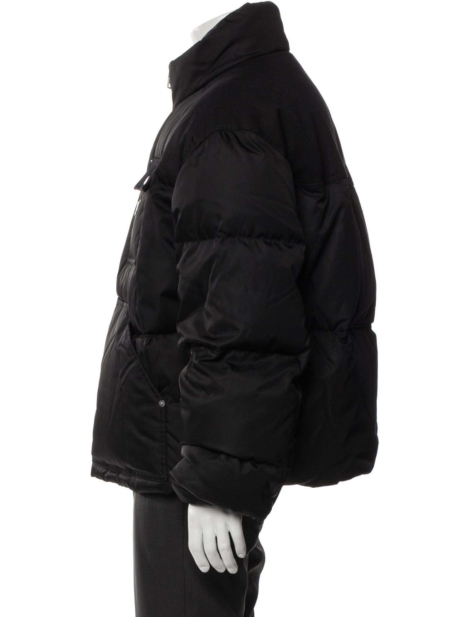 Prada 2024 Re-Nylon Puffer Coat