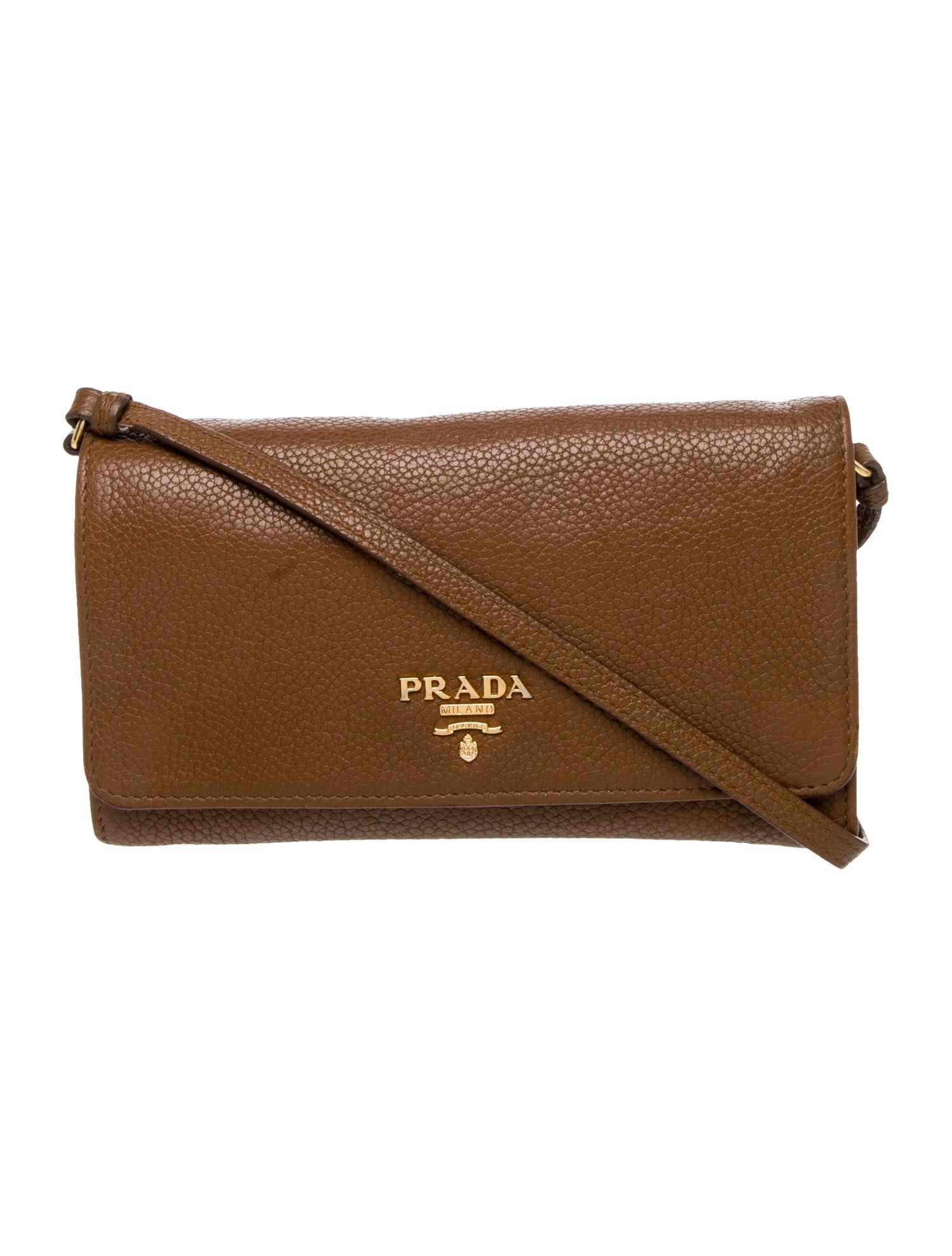 Prada Vitello Daino Leather Crossbody Bag