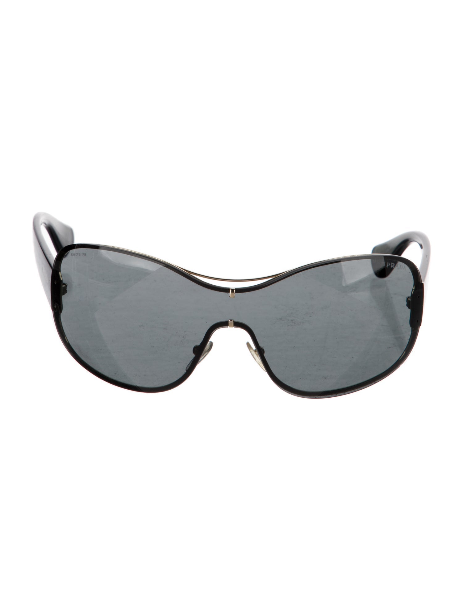 Prada Shield Tinted Sunglasses