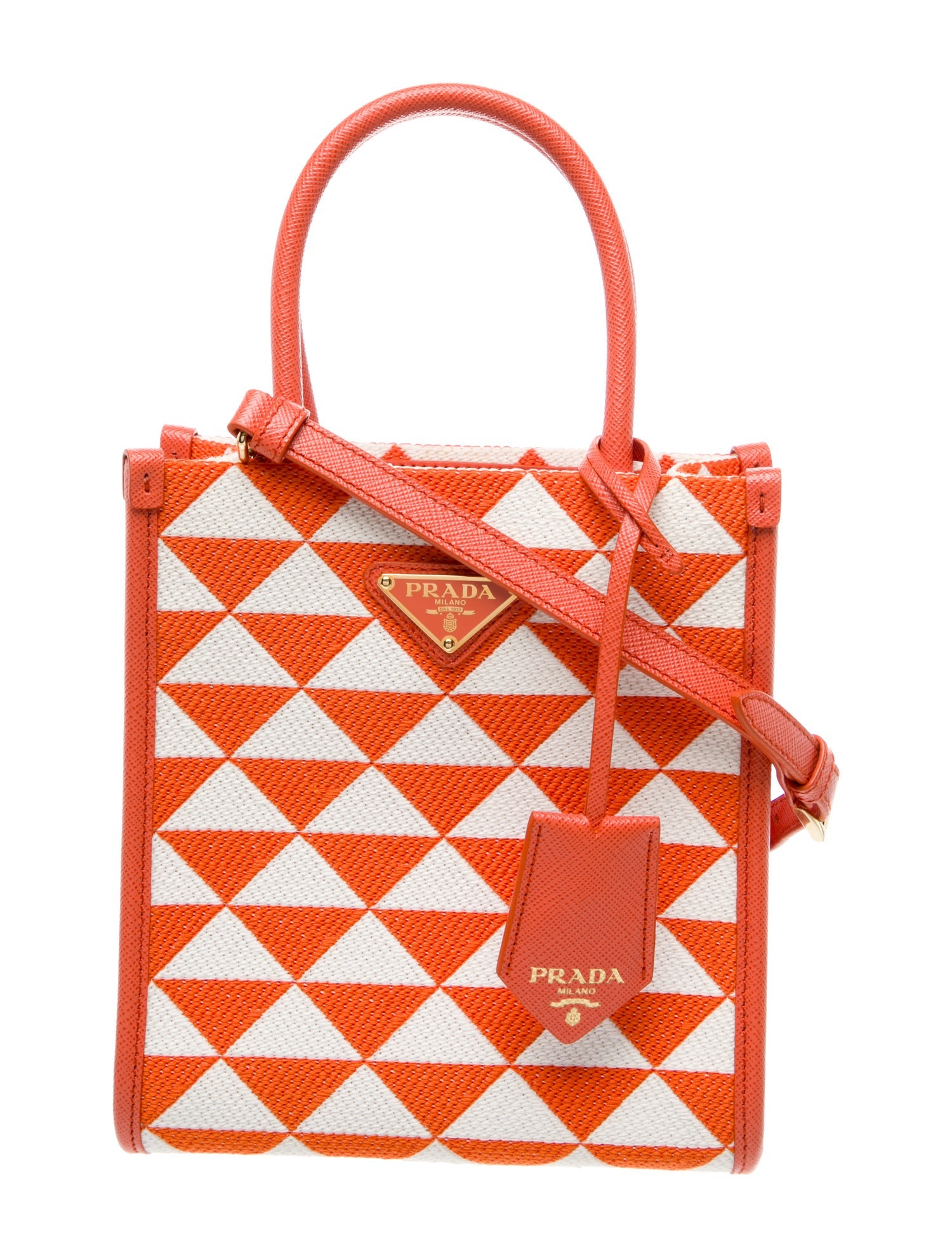 Prada Saffiano Leather Symbole Mini