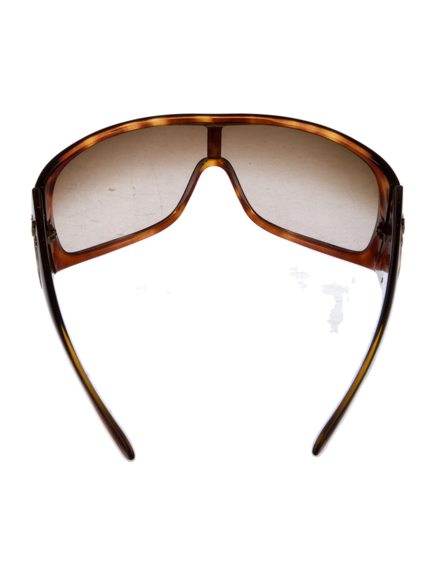 Prada Signature Logo Shield Sunglasses