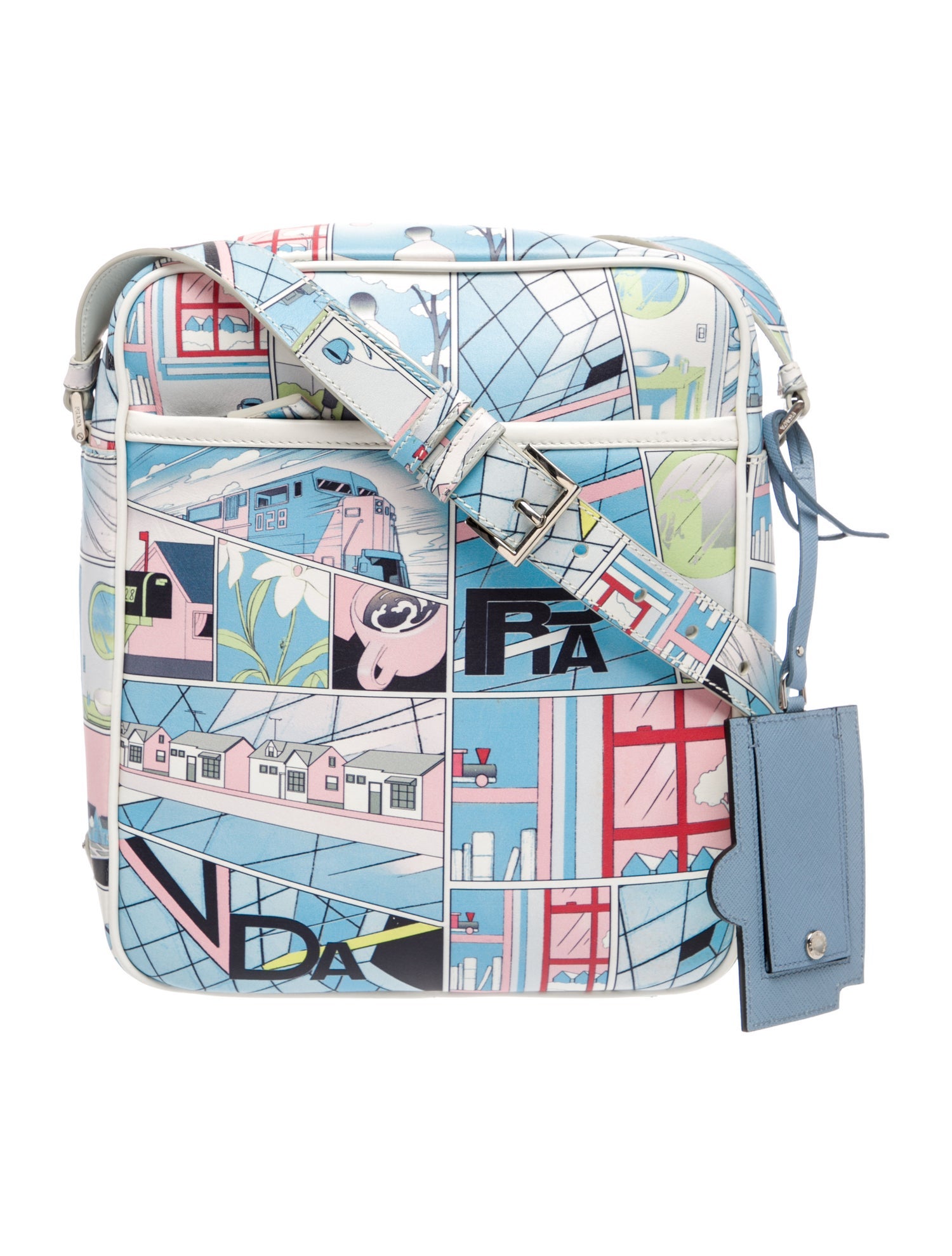 Prada Vitello Leather Comics