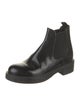 Prada Patent Leather Chelsea Boots