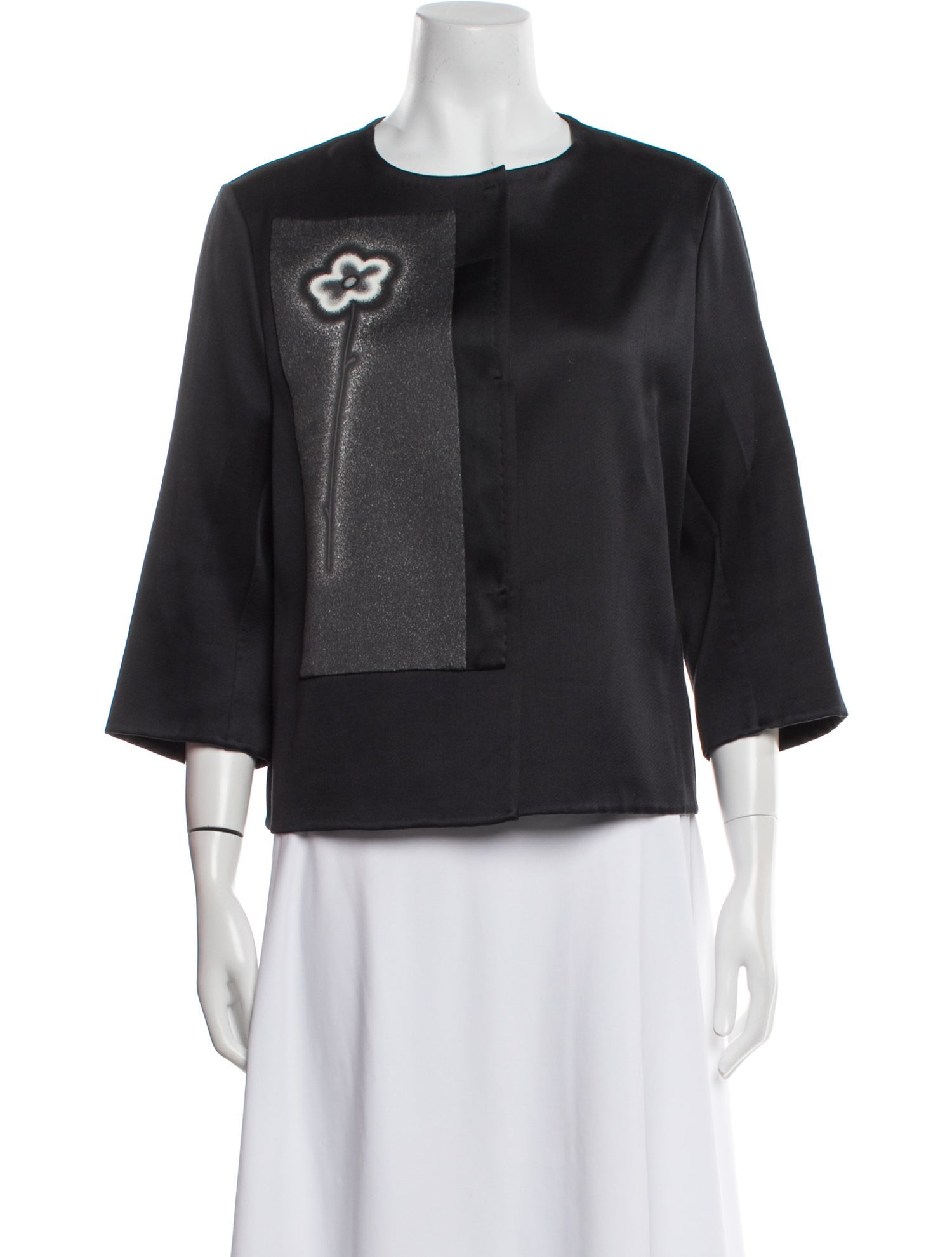 Prada 2013 Graphic Print Evening Jacket