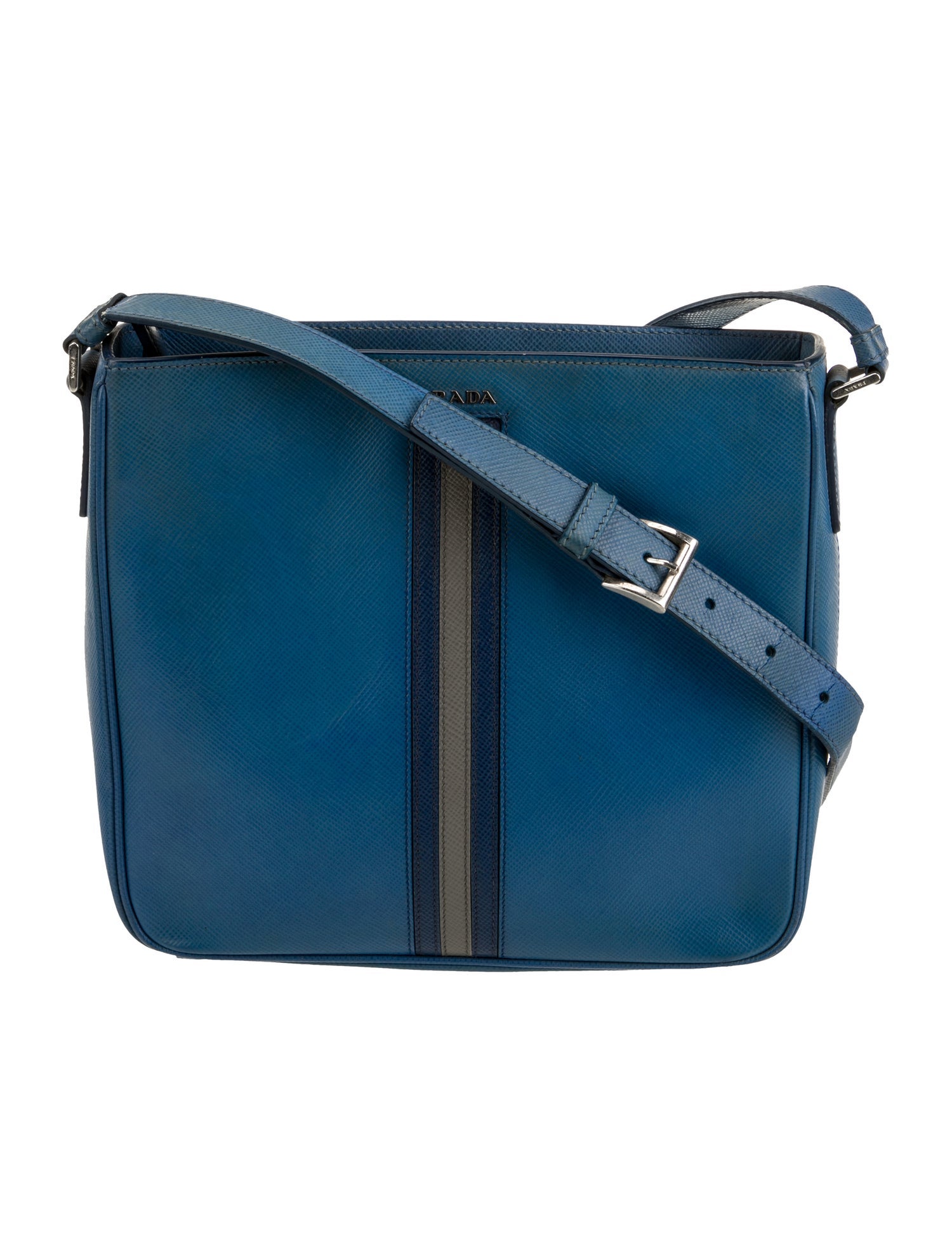 Prada Saffiano Lux Leather Messenger Bag