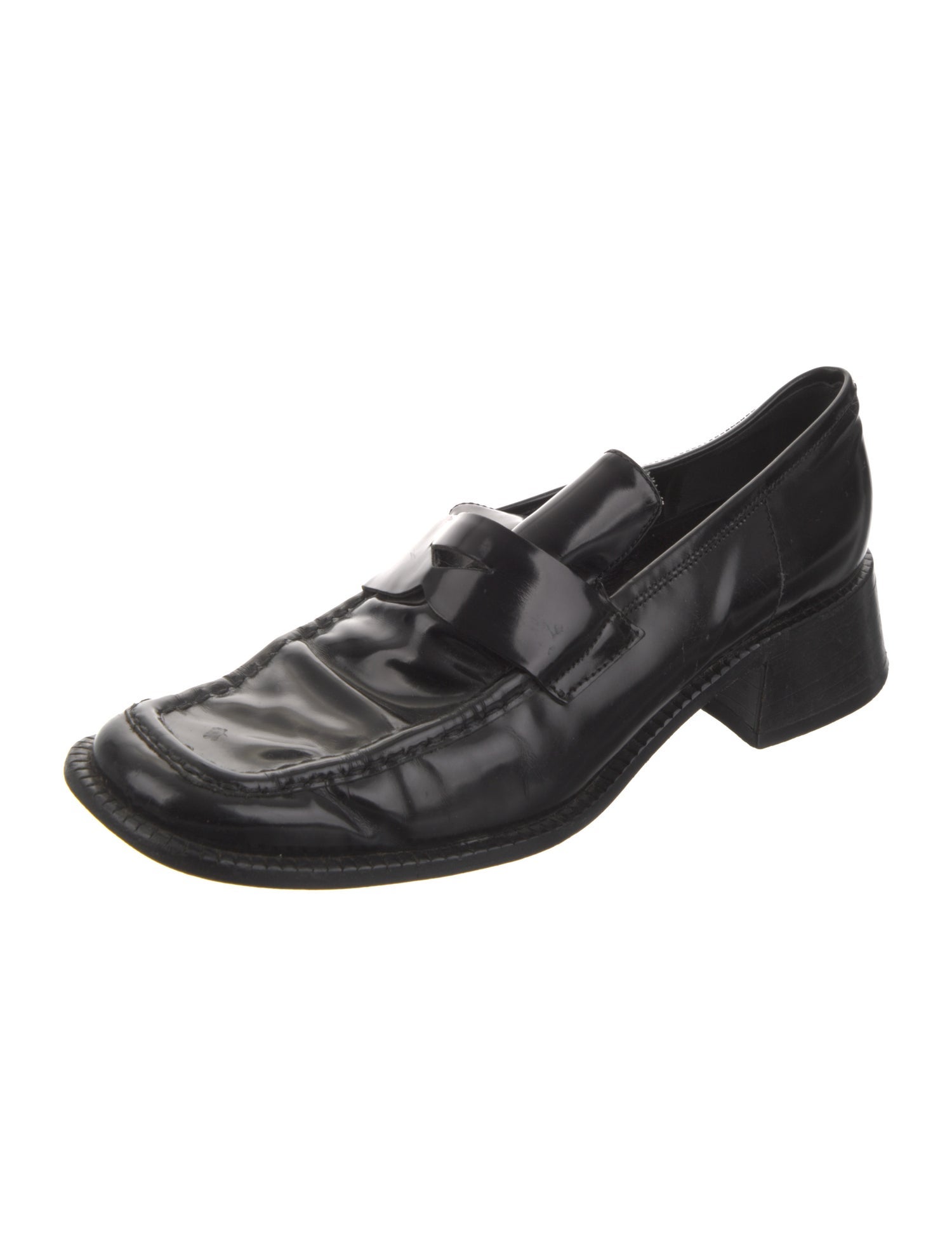 Prada Patent Leather Oxfords