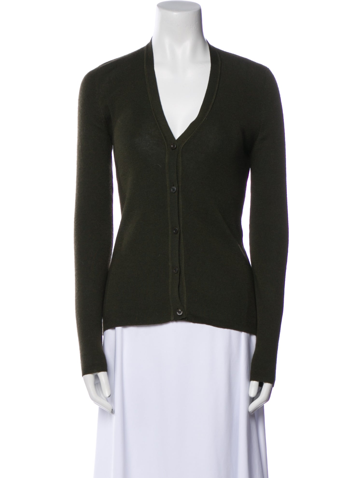 Prada Cashmere V-Neck Sweater