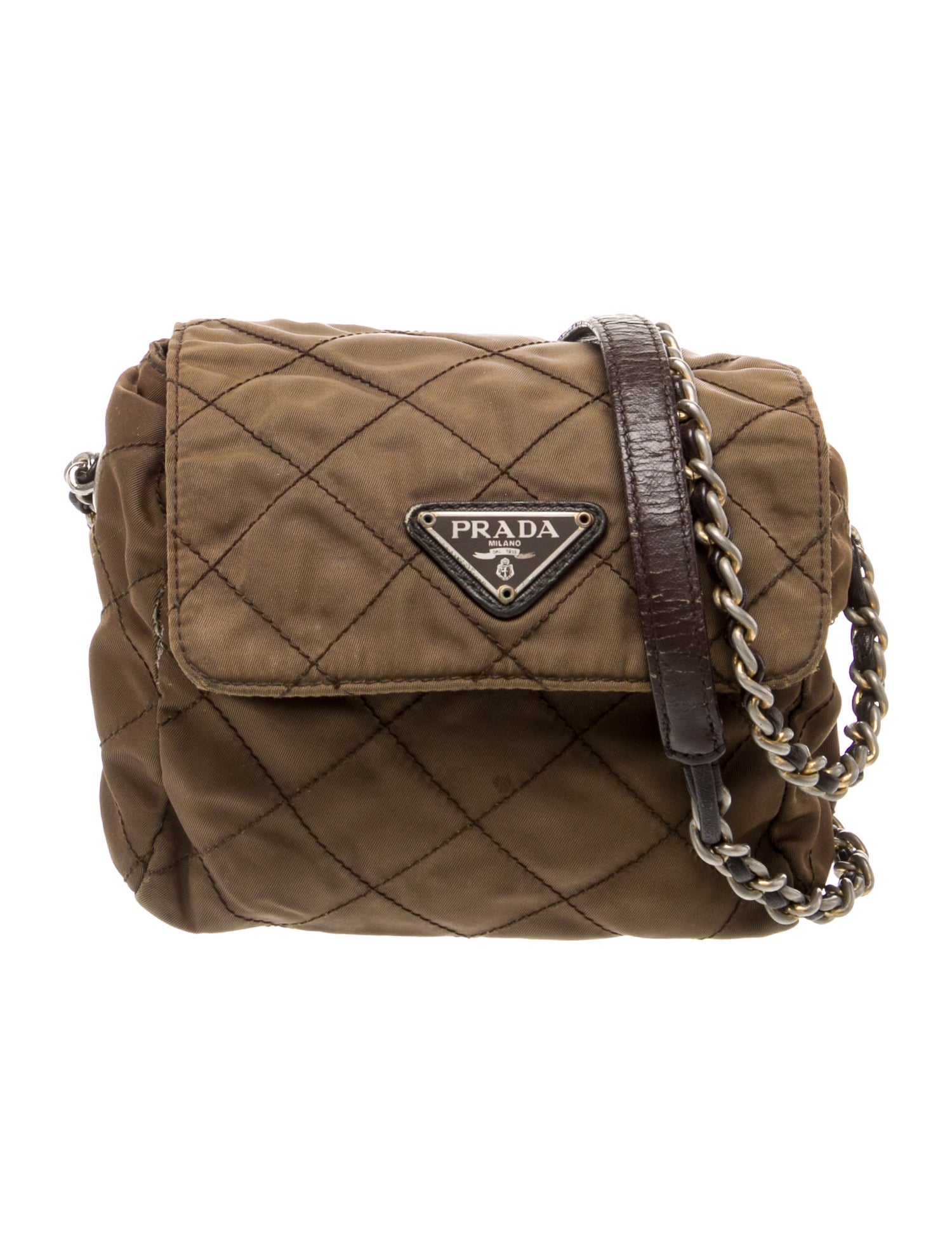 Prada Tessuto Nylon Messenger Bag