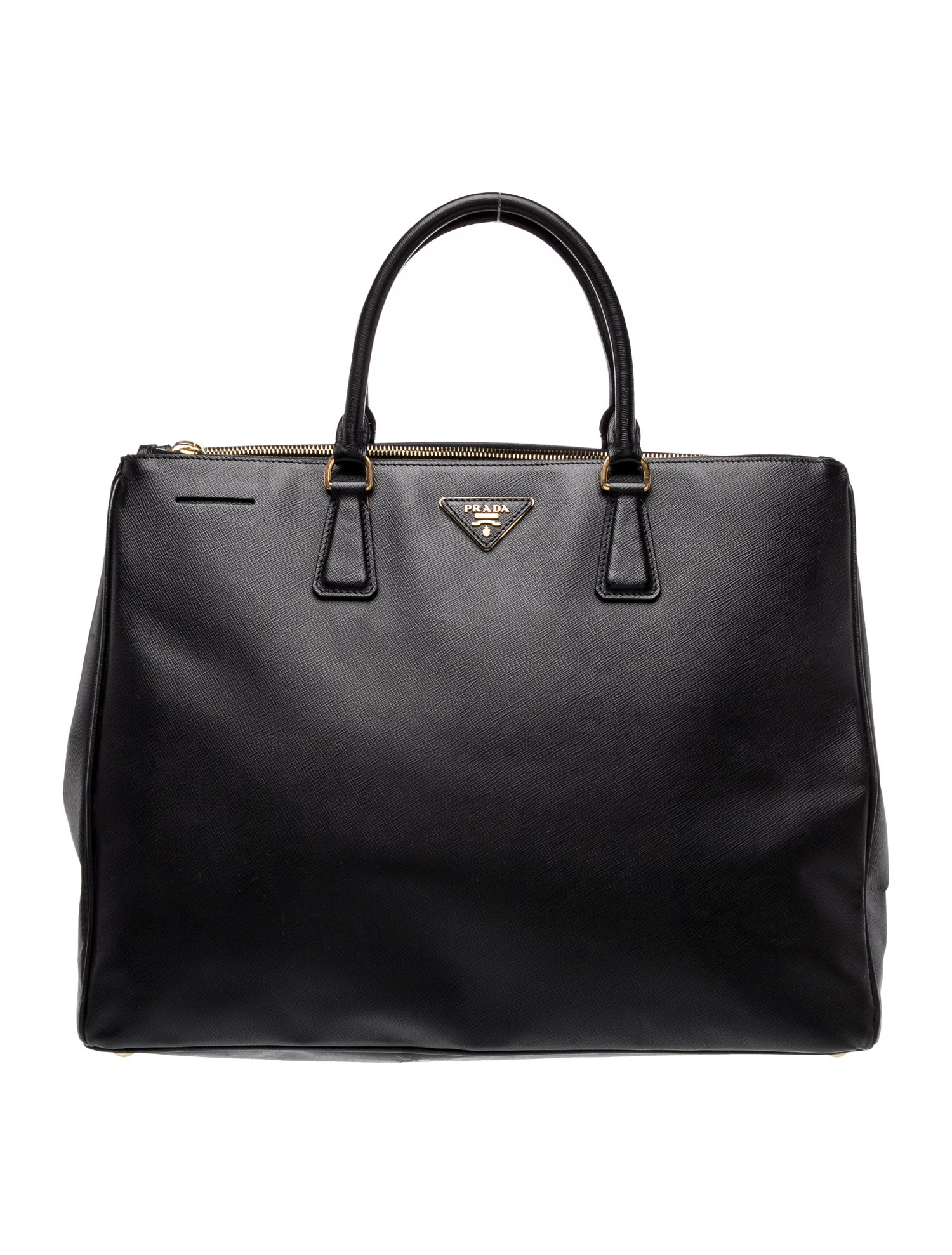 Prada Signature Galleria Double Zip XL