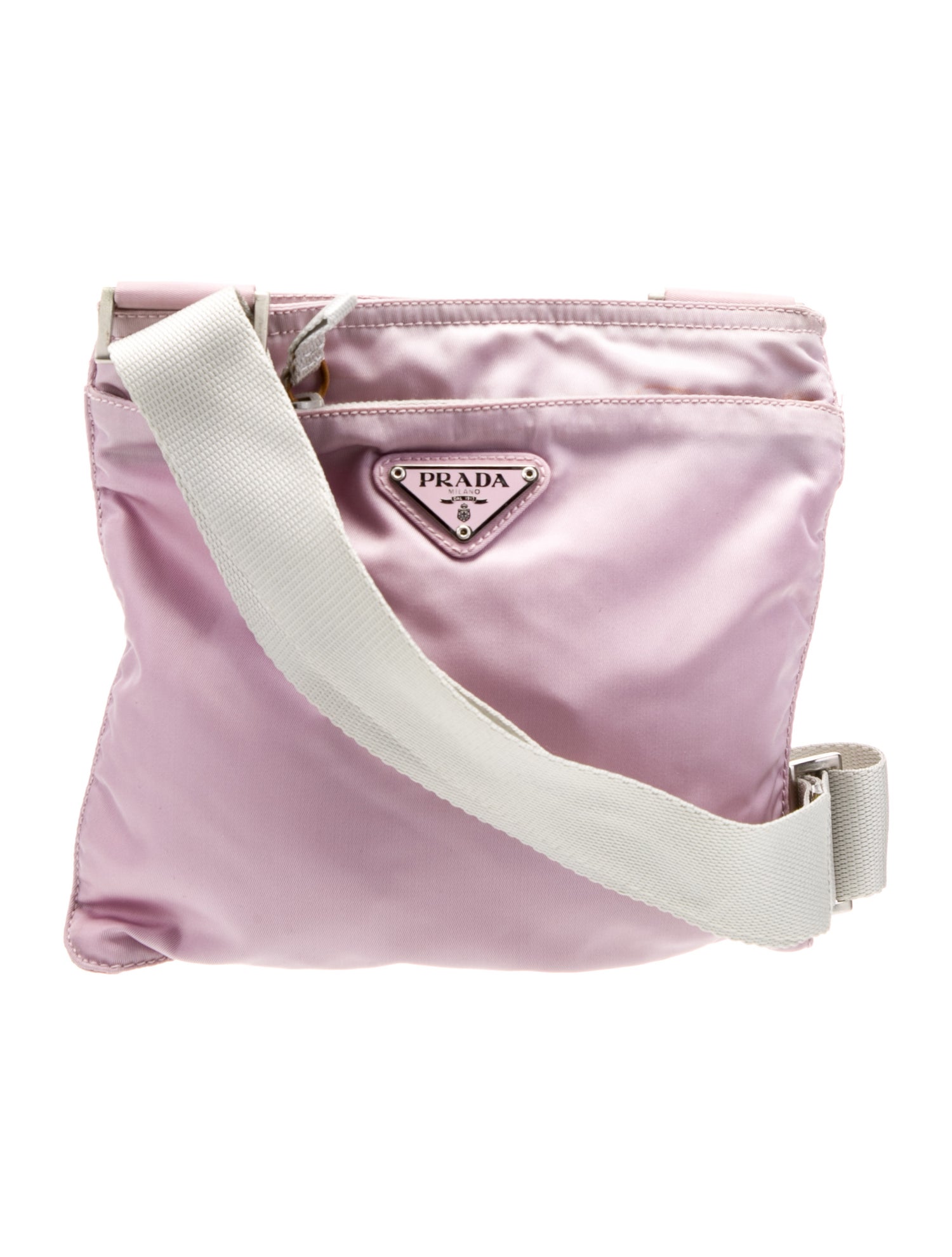 Prada Vela Nylon Hobo Vintage