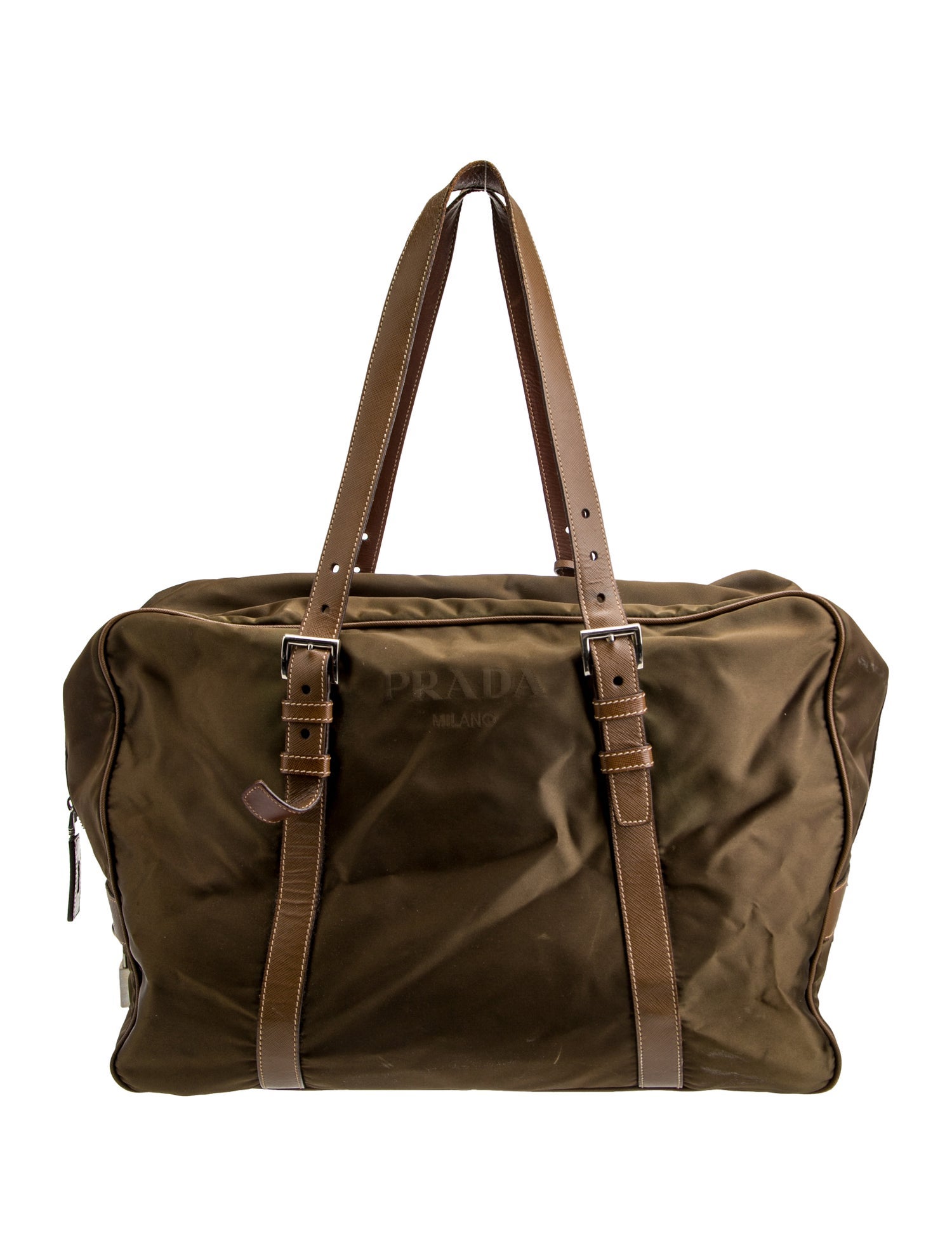 Prada Tessuto Weekender Bag