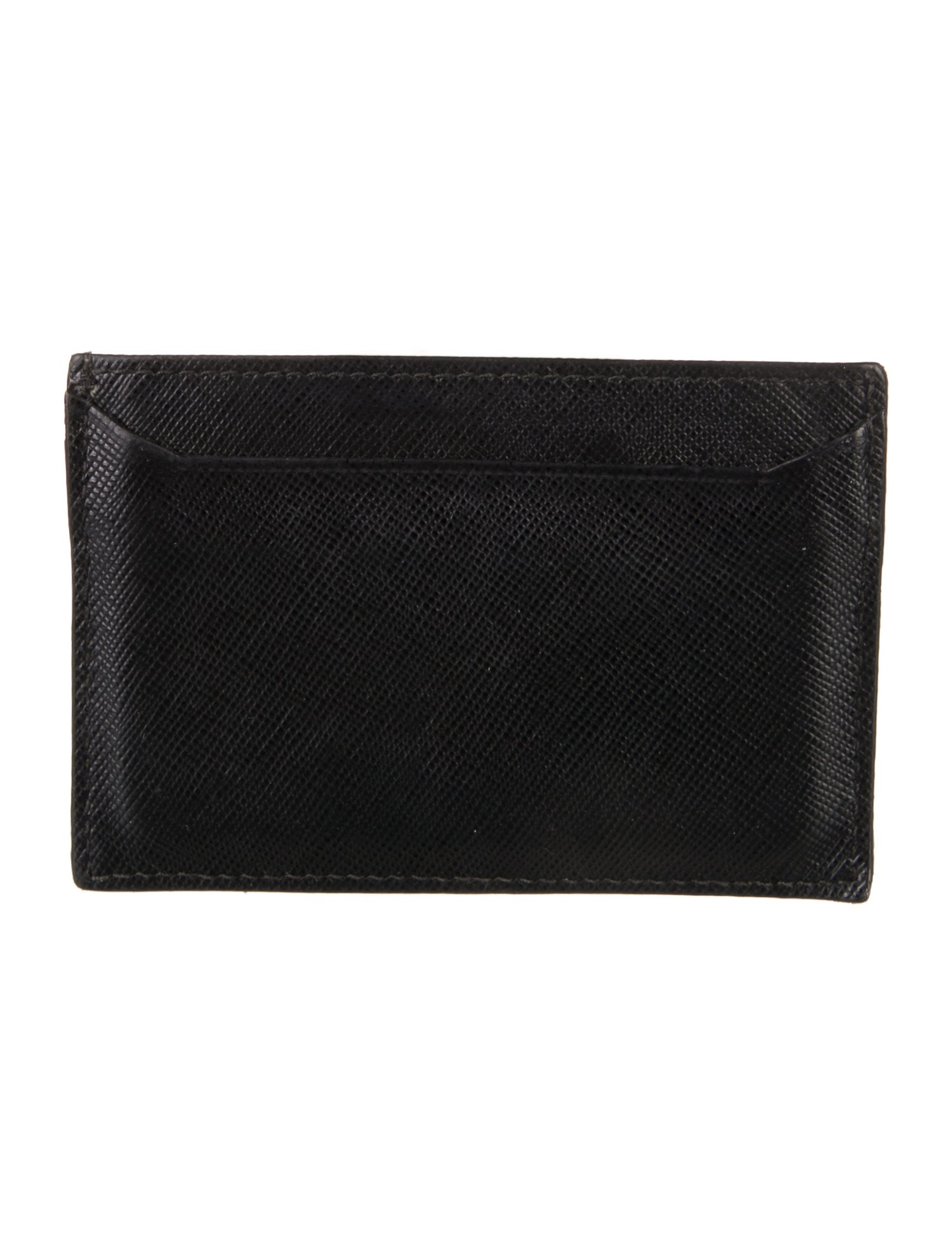 Prada Saffiano Cuir Leather Card Holder