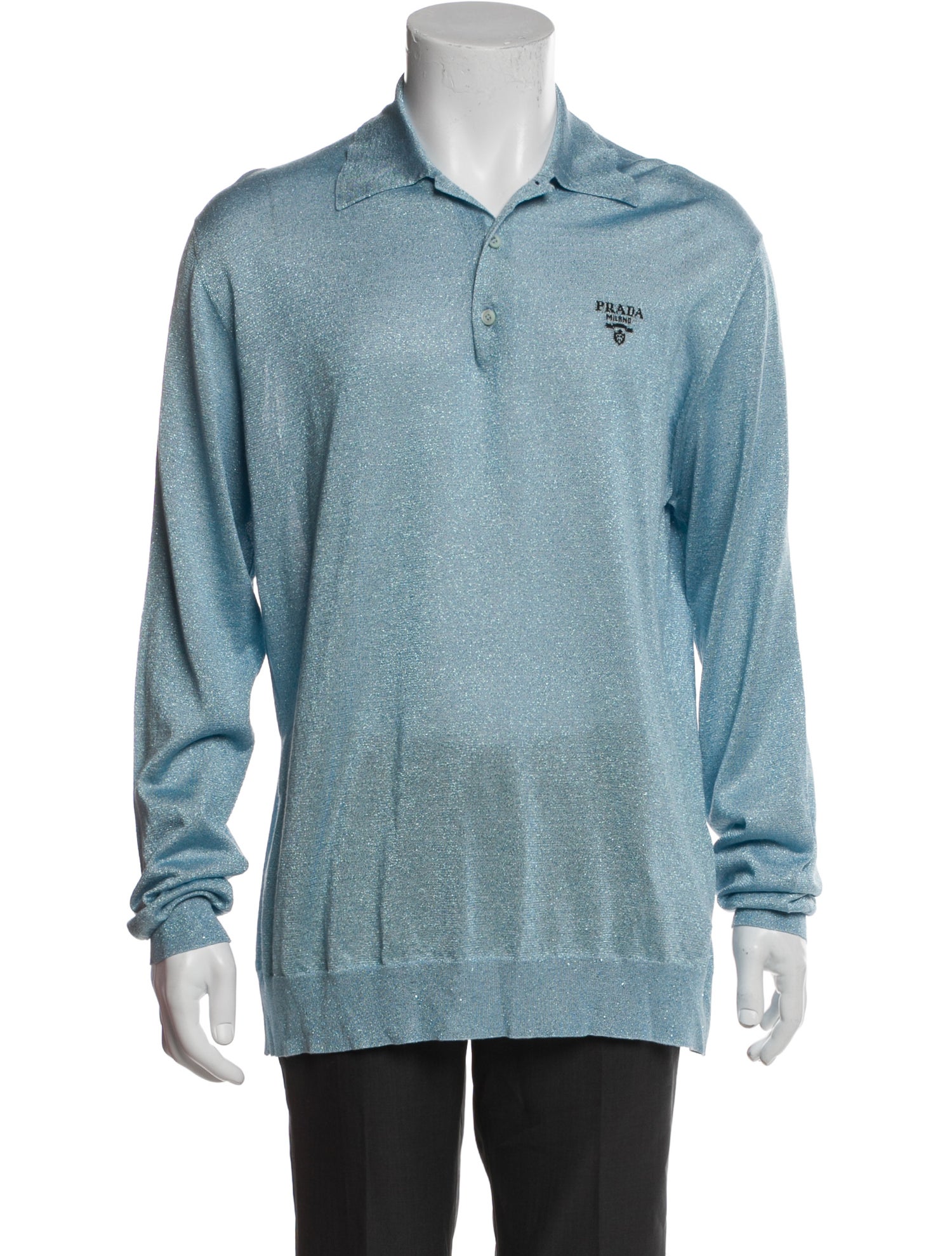 Prada 2021 Signature Logo Polo Shirt