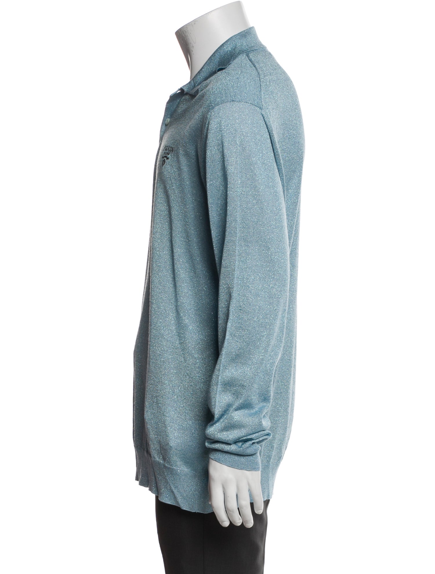 Prada 2021 Signature Logo Polo Shirt