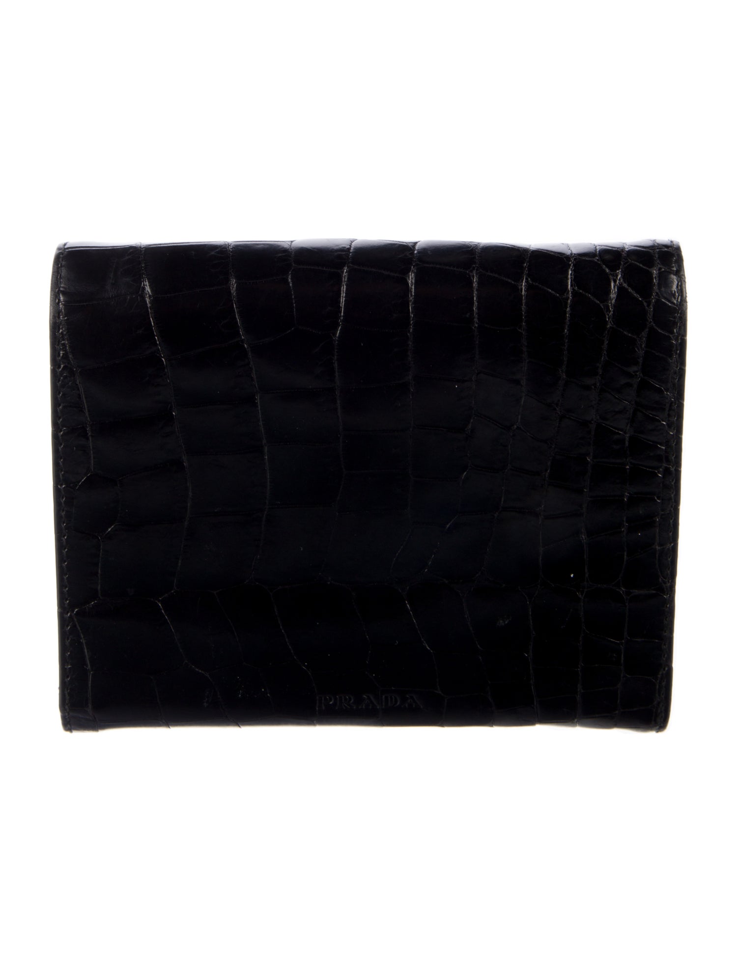 Prada Leather Compact Wallet