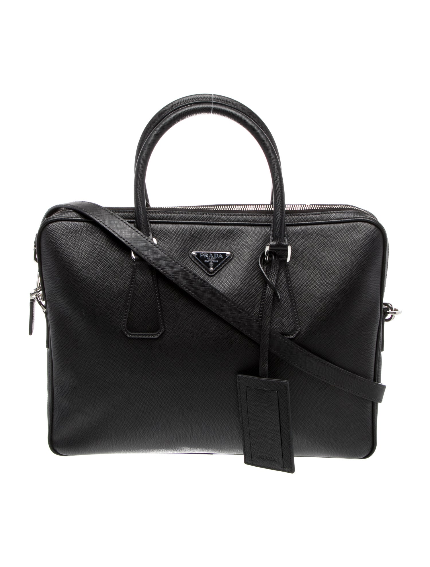 Prada Saffiano Leather Briefcase