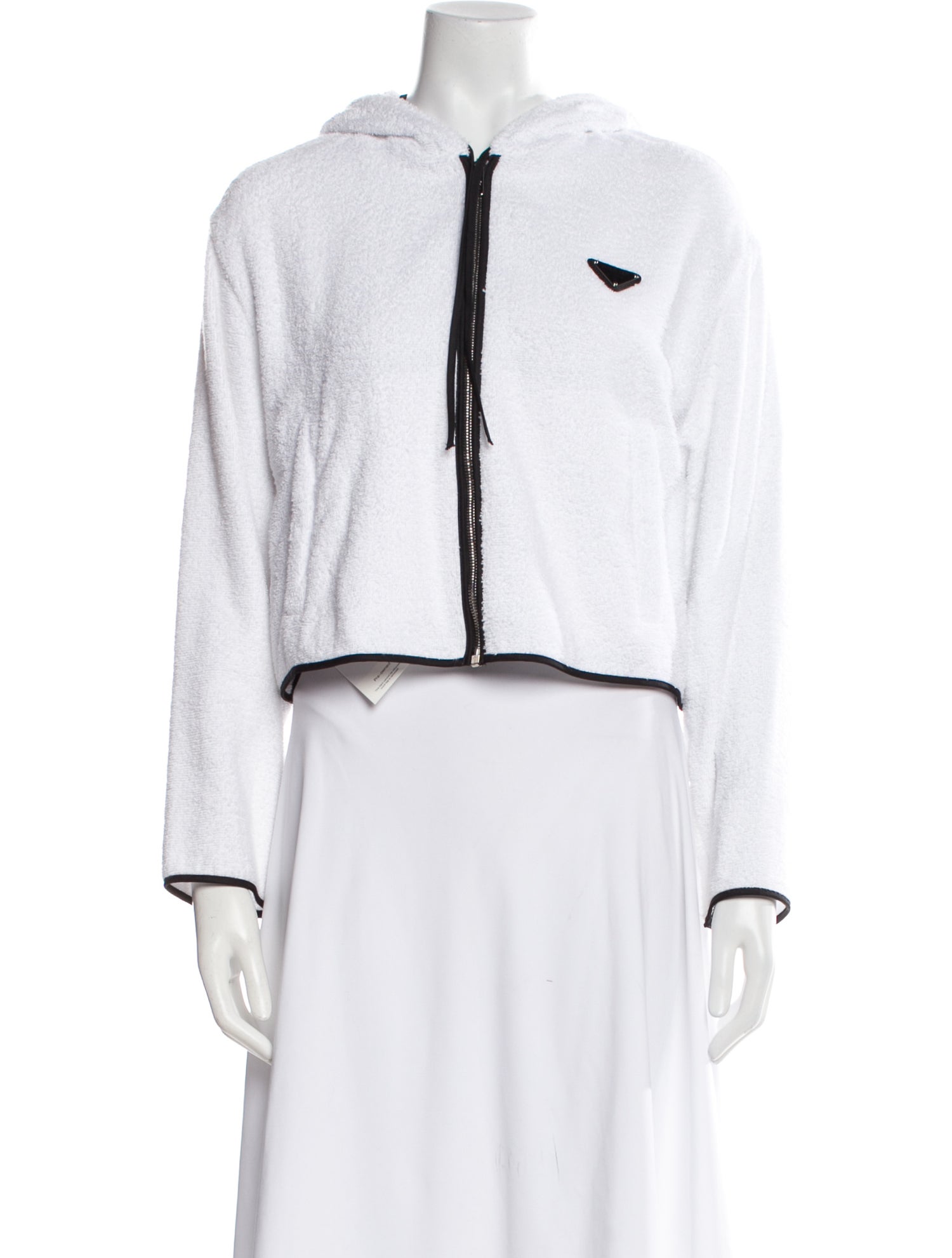 Prada 2023 Crew Neck Crop Top