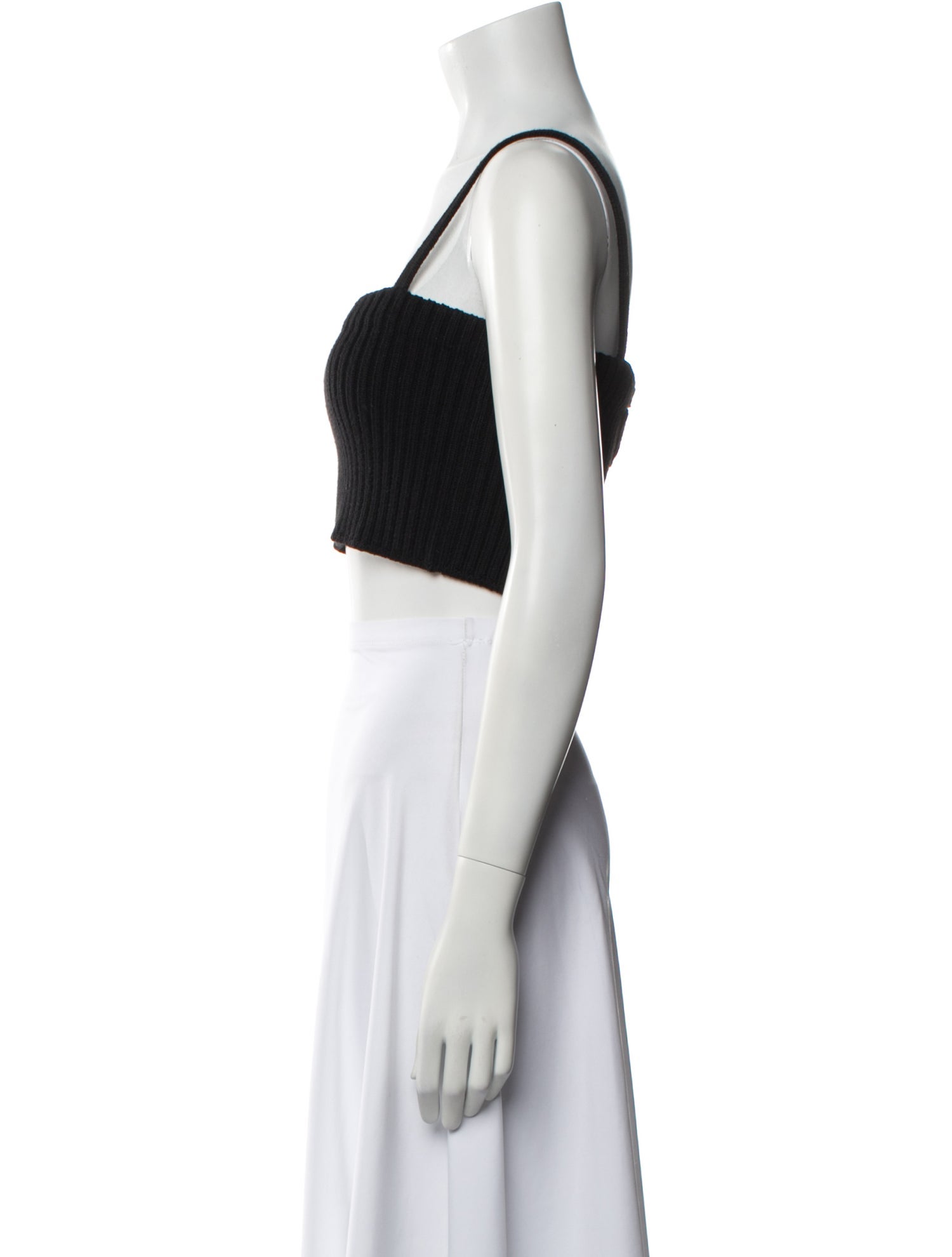 Prada 2022 Virgin Wool Crop Top