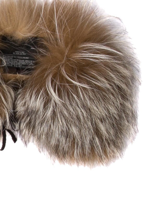 Prada Faux Fur Shawl