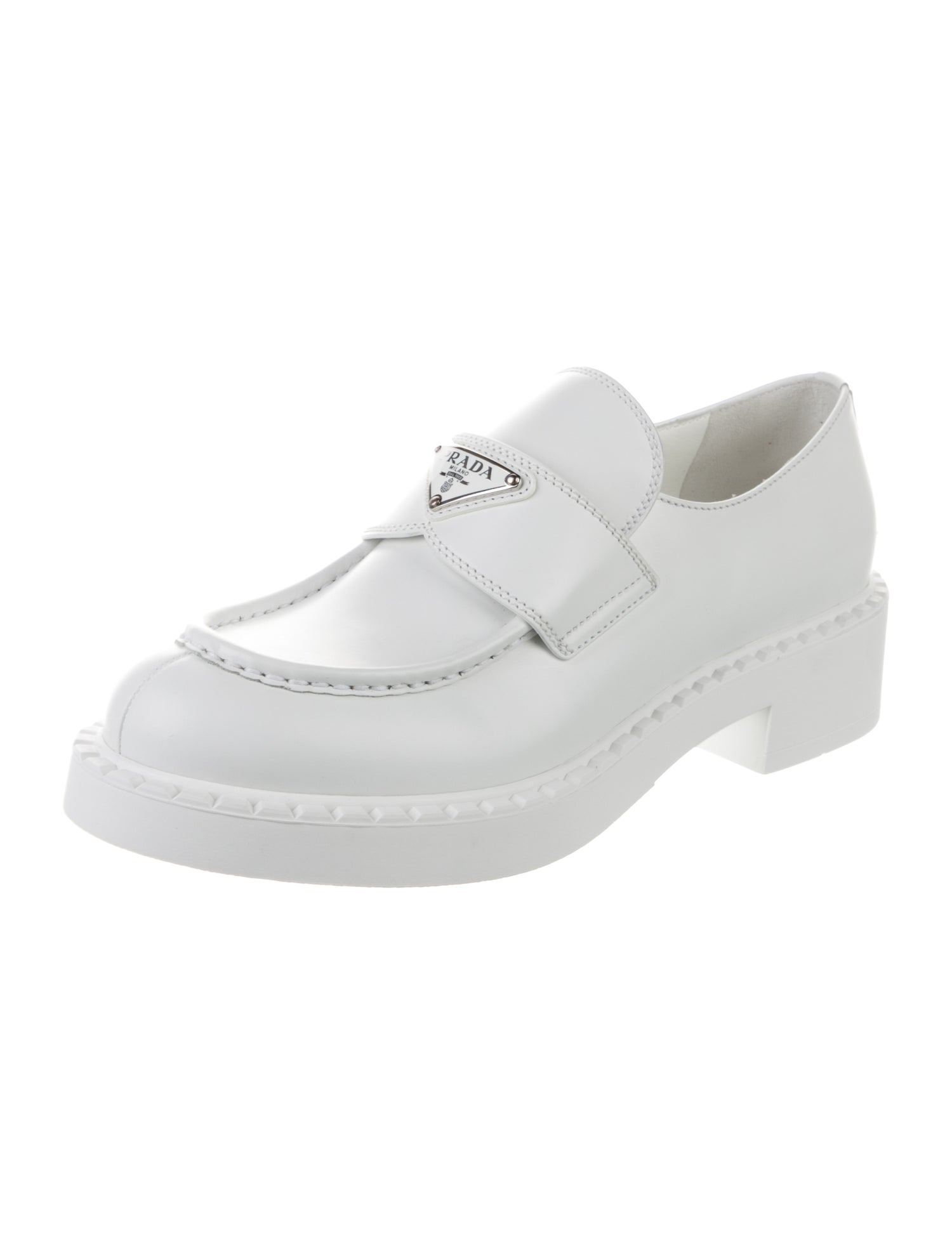 Prada Leather Oxfords