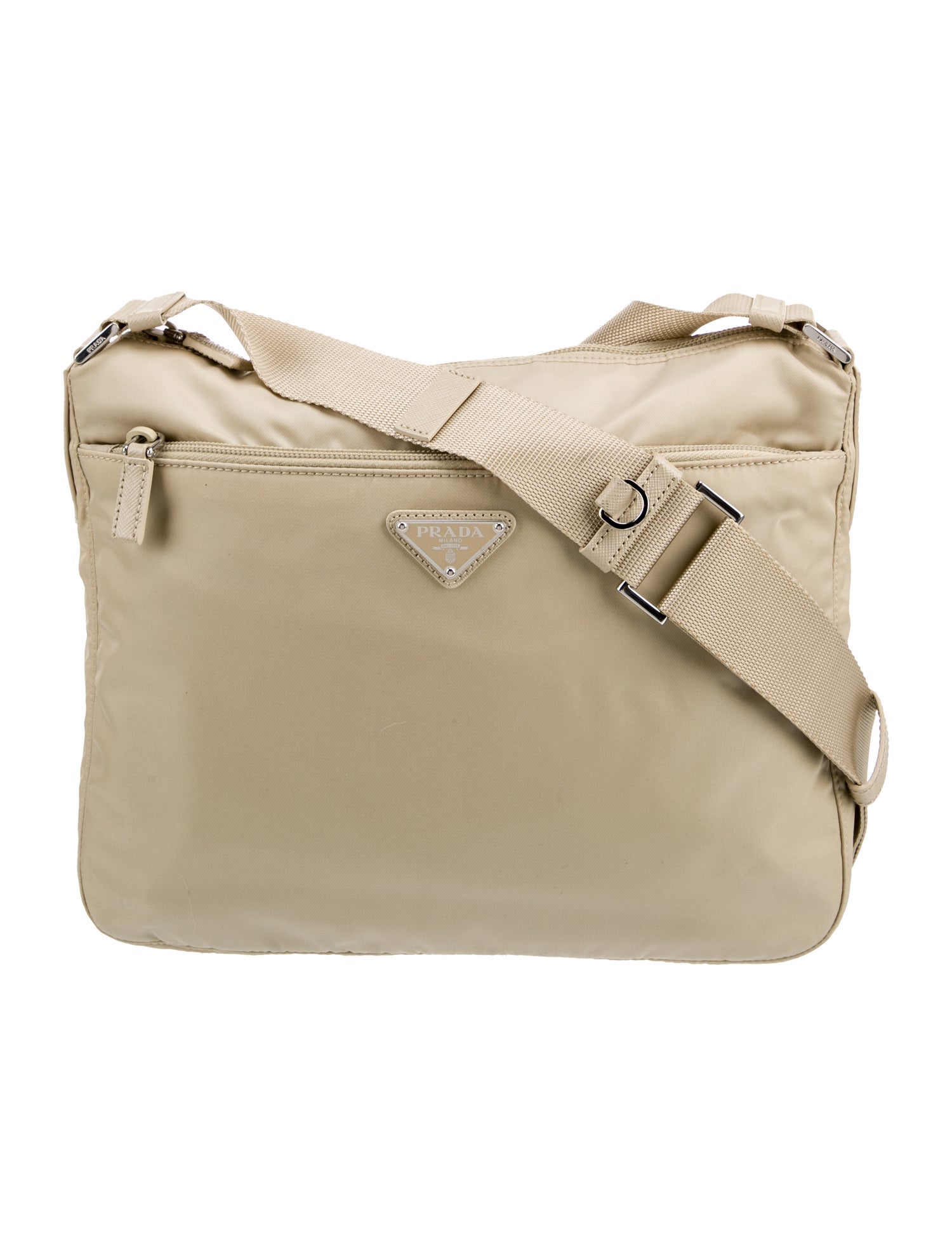 Prada Tessuto Nylon Messenger Bag