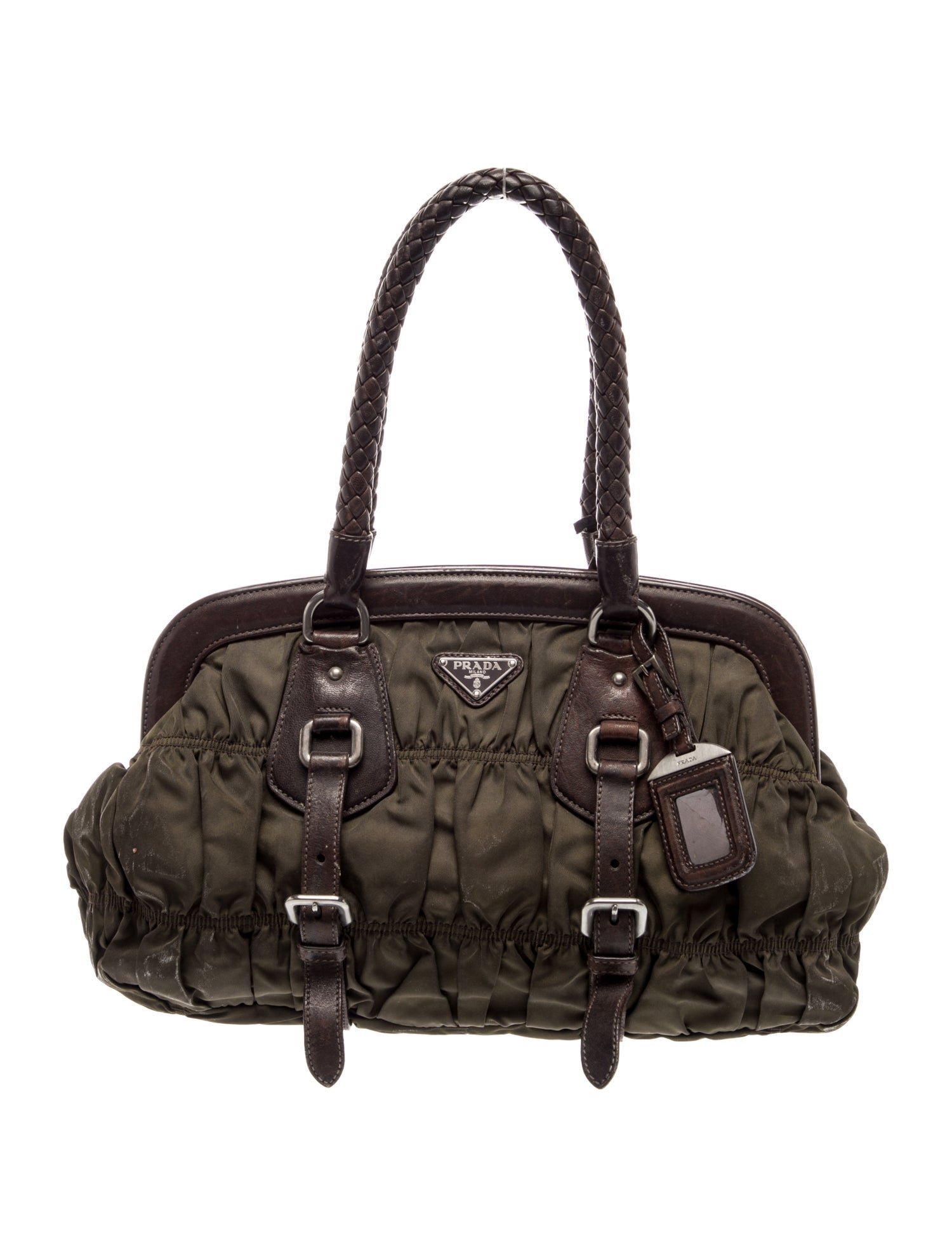 Prada Tessuto Nylon Top Handle Bag