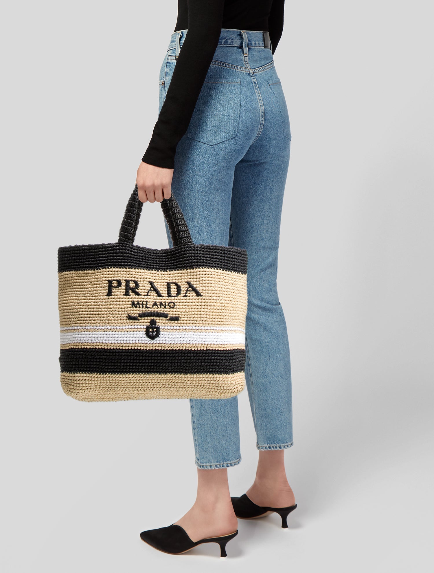 Prada Signature Shoulder Bag
