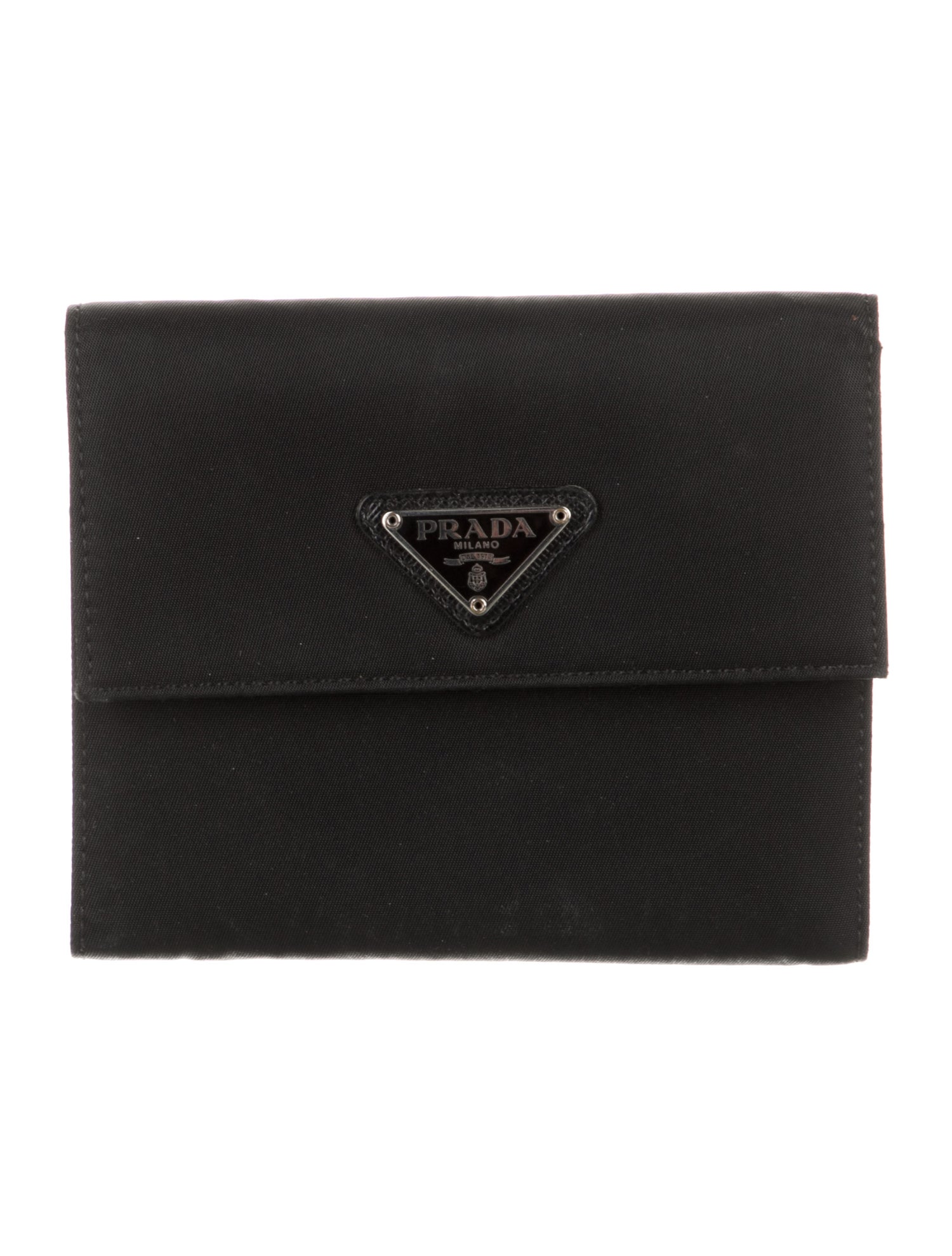 Prada Tessuto Compact Wallet