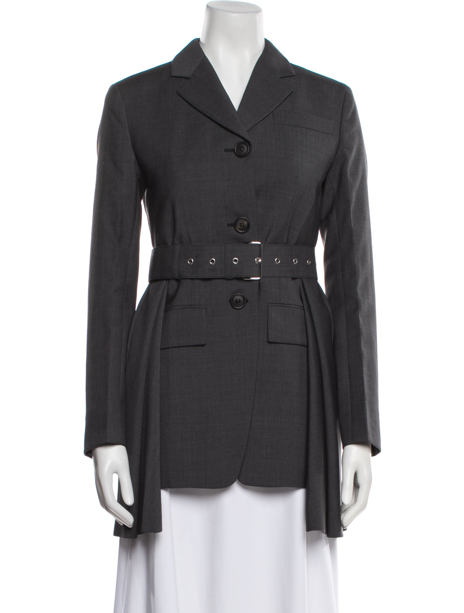 Prada 2020 Virgin Wool Coat