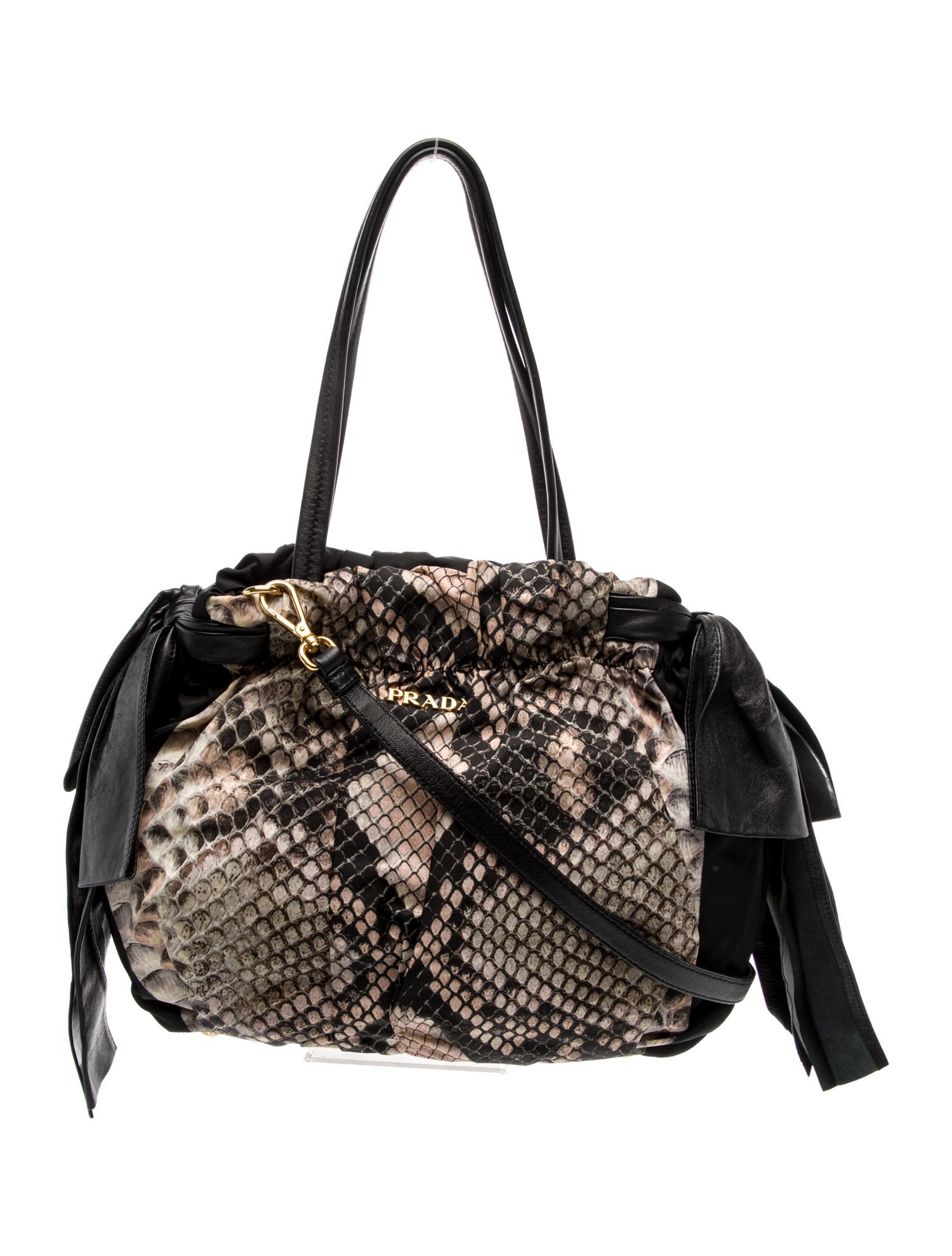 Prada Tessuto Nylon Bow Bag