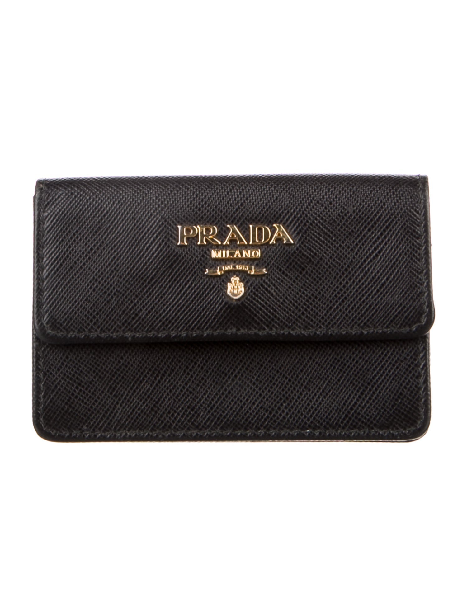 Prada Saffiano Metal Leather Wallet