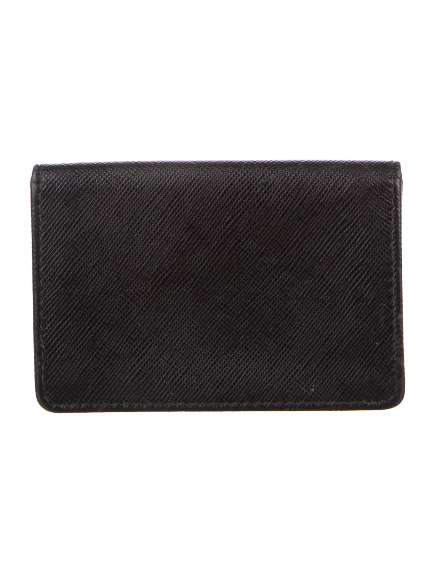 Prada Saffiano Metal Leather Wallet