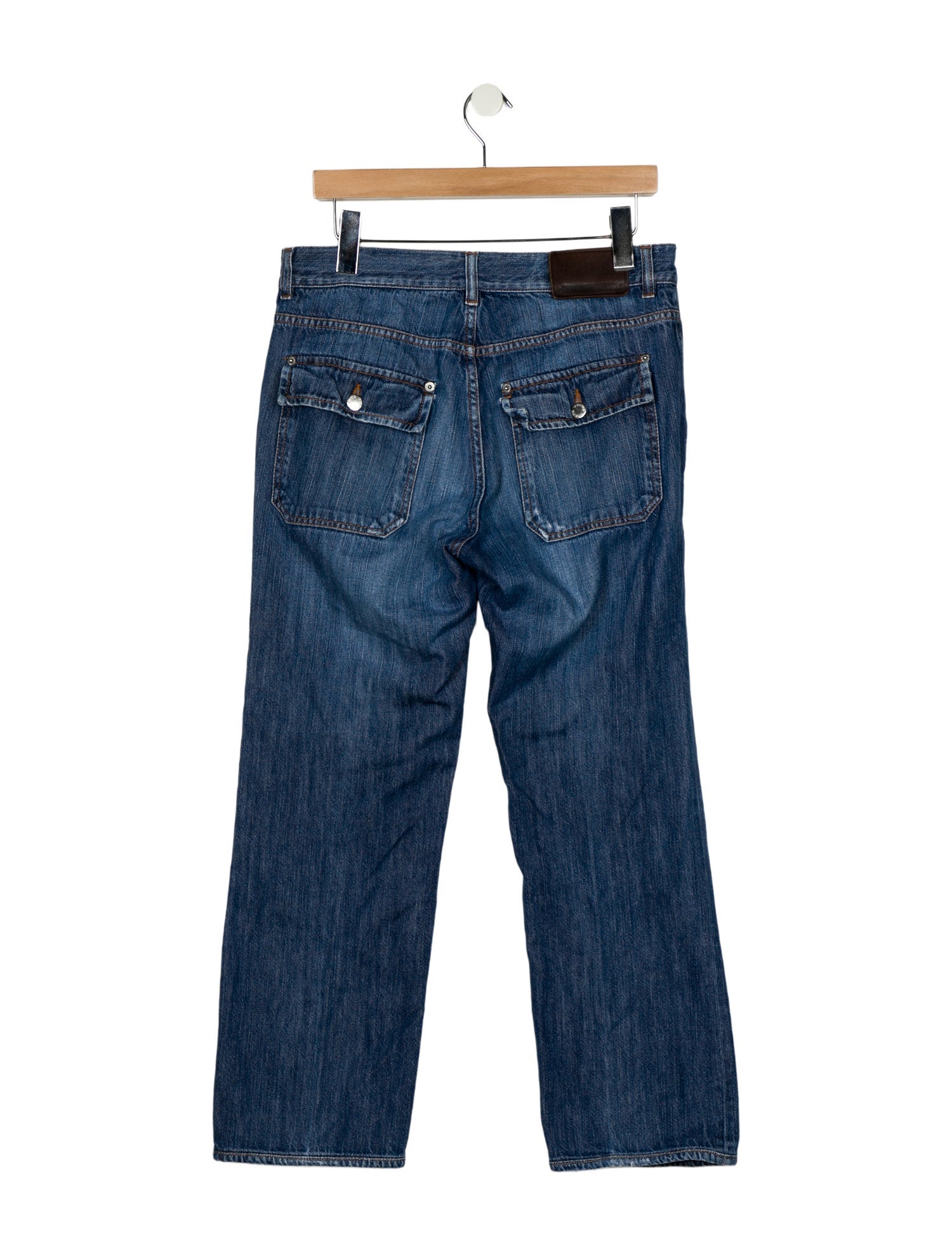 Prada Sport Vintage Straight-Leg Jeans