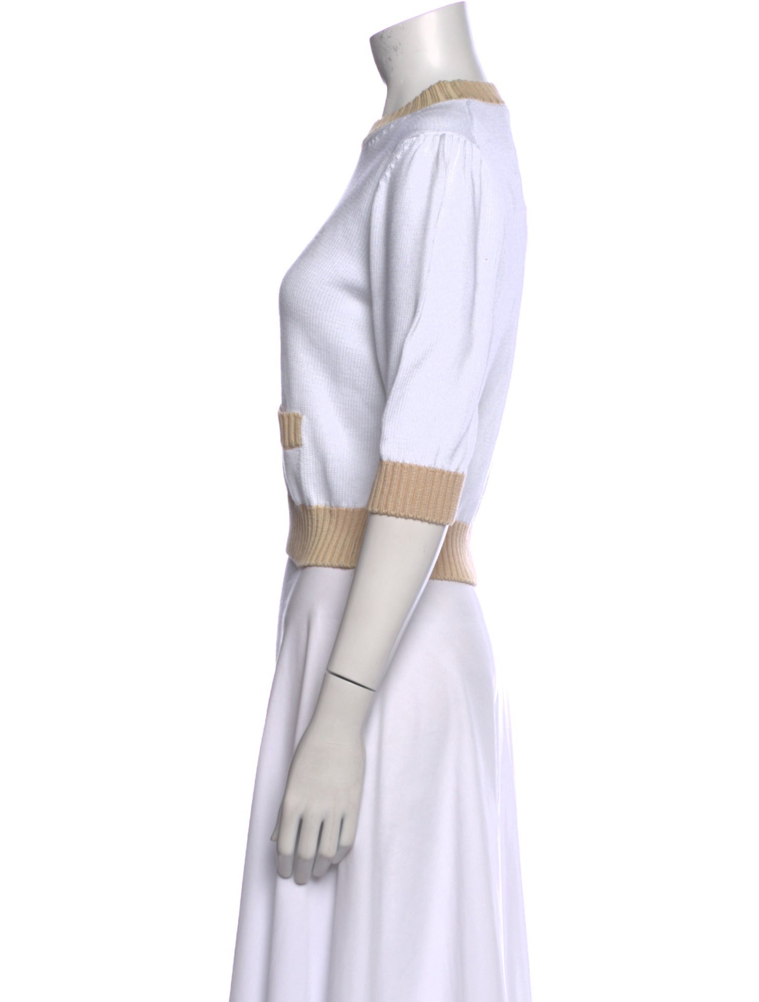 Prada 2023 Colorblock Pattern Sweater